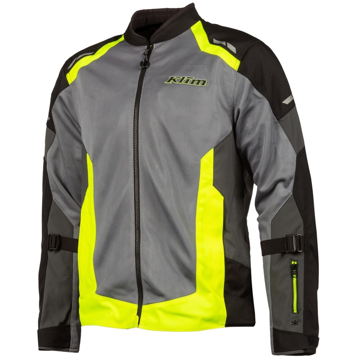 BLOUSON KLIM INDUCTION GRIS JAUNE FLUO / L