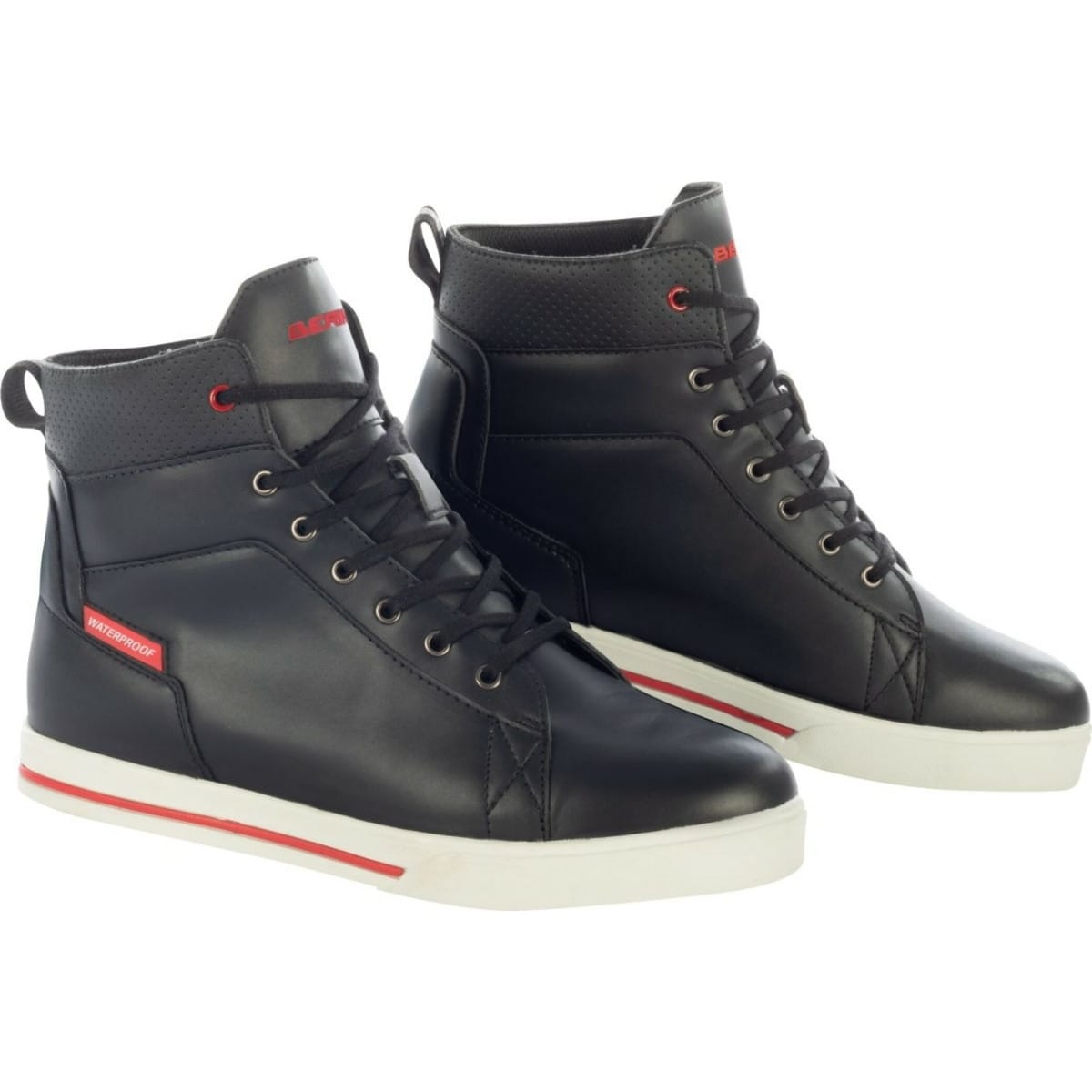 BASKET BERING INDY 40/NOIR ROUGE (pack anti inflation)