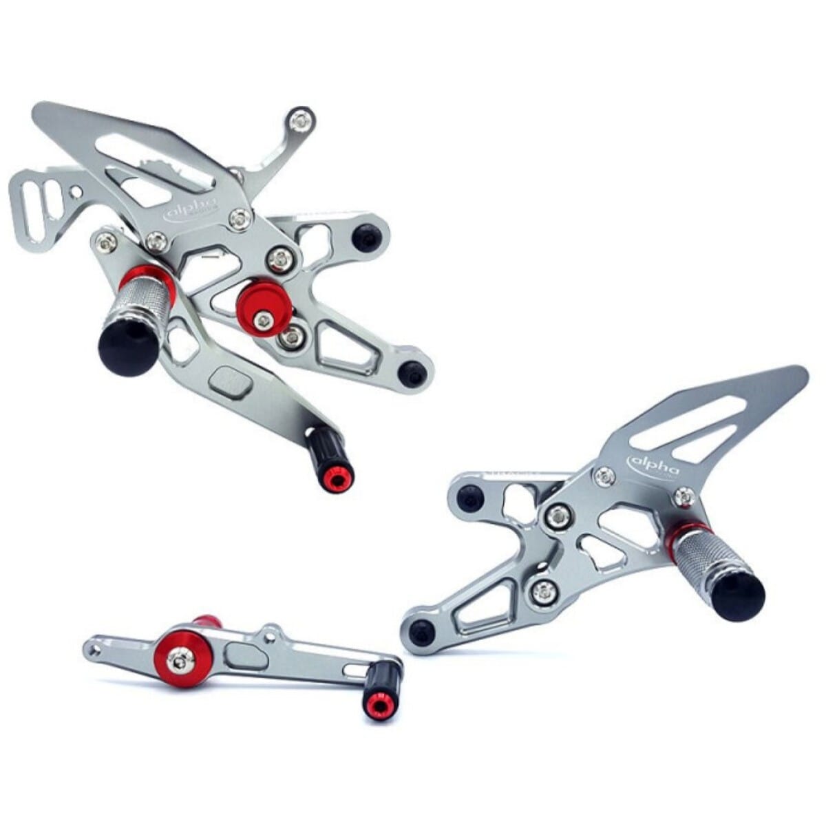 COMMANDES RECULÉES COMPLÈTES ALPHA TECHNIK TITANE BMW S1000RR