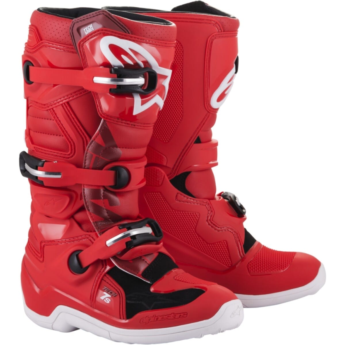 BOTTES CROSS ENFANT ALPINESTARS TECH 7S ROUGE / 34