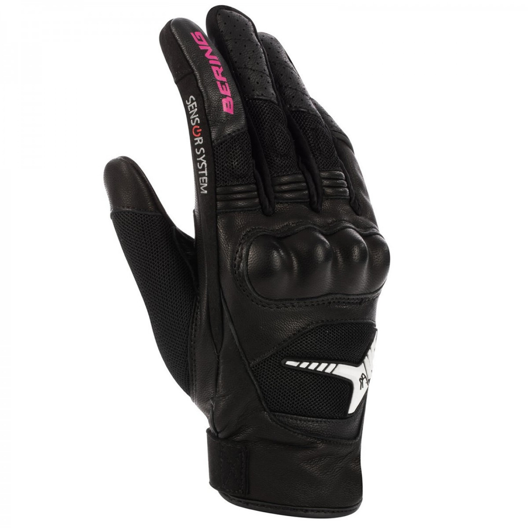 Gants Femme Bering Lady Kelly Noir Fuchsia - 2XL