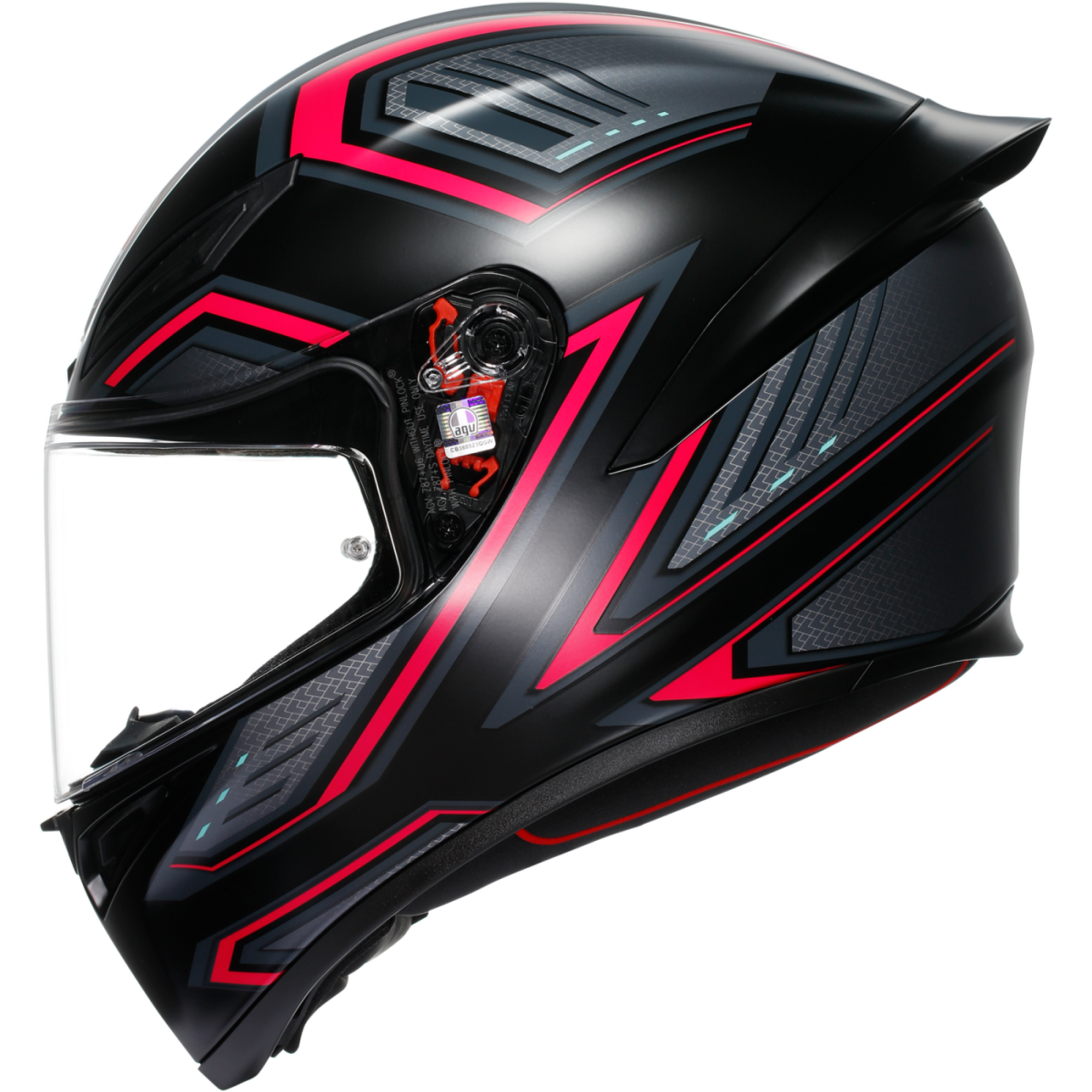 Casque AGV K1 S Sling Noir Mat Rose - 2XL