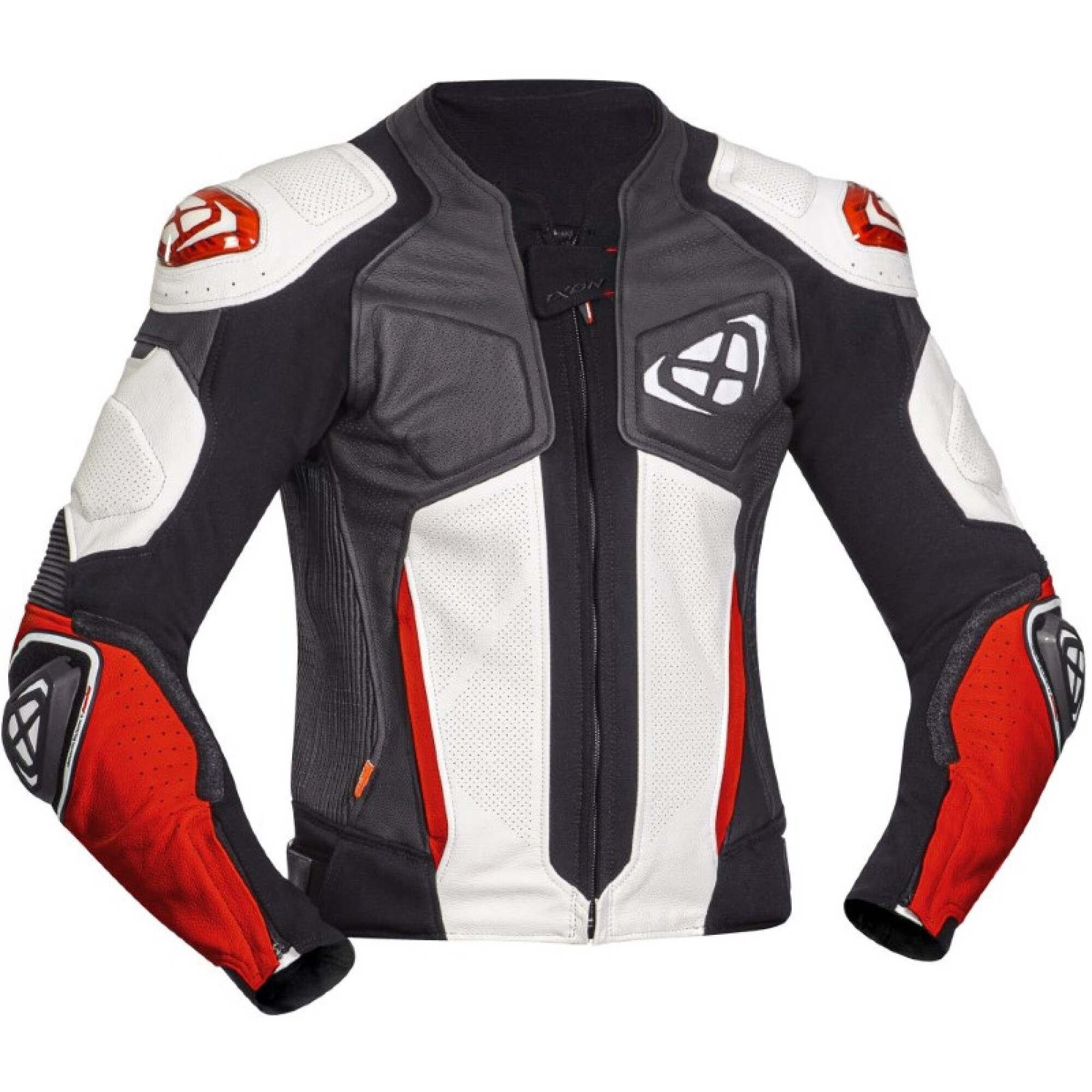 Blouson Ixon Vendetta Evo Noir Blanc Rouge - 2XL