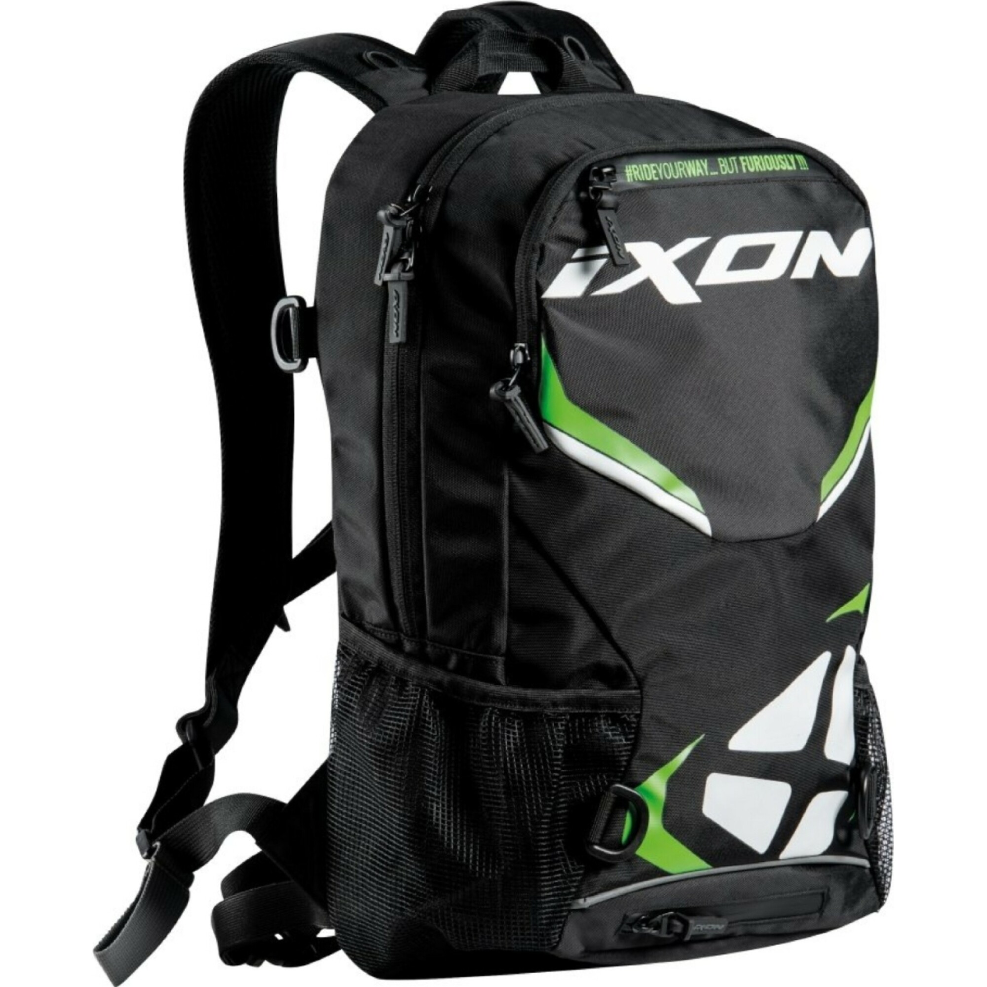Sac À Dos Ixon R-Tension 23L Noir Blanc Vert