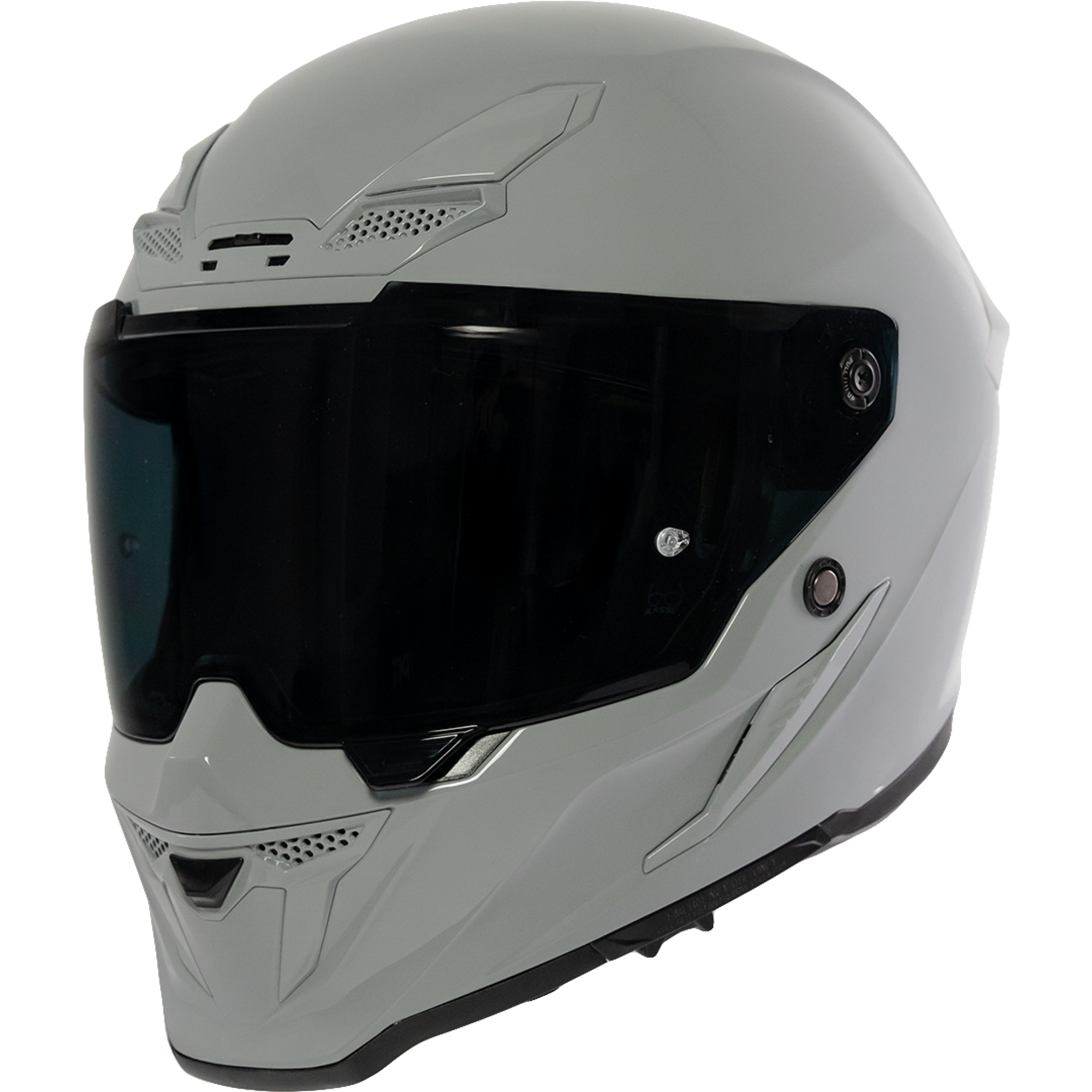 Casque Kokpit Furioza Solid Gris Nardo - 2XL