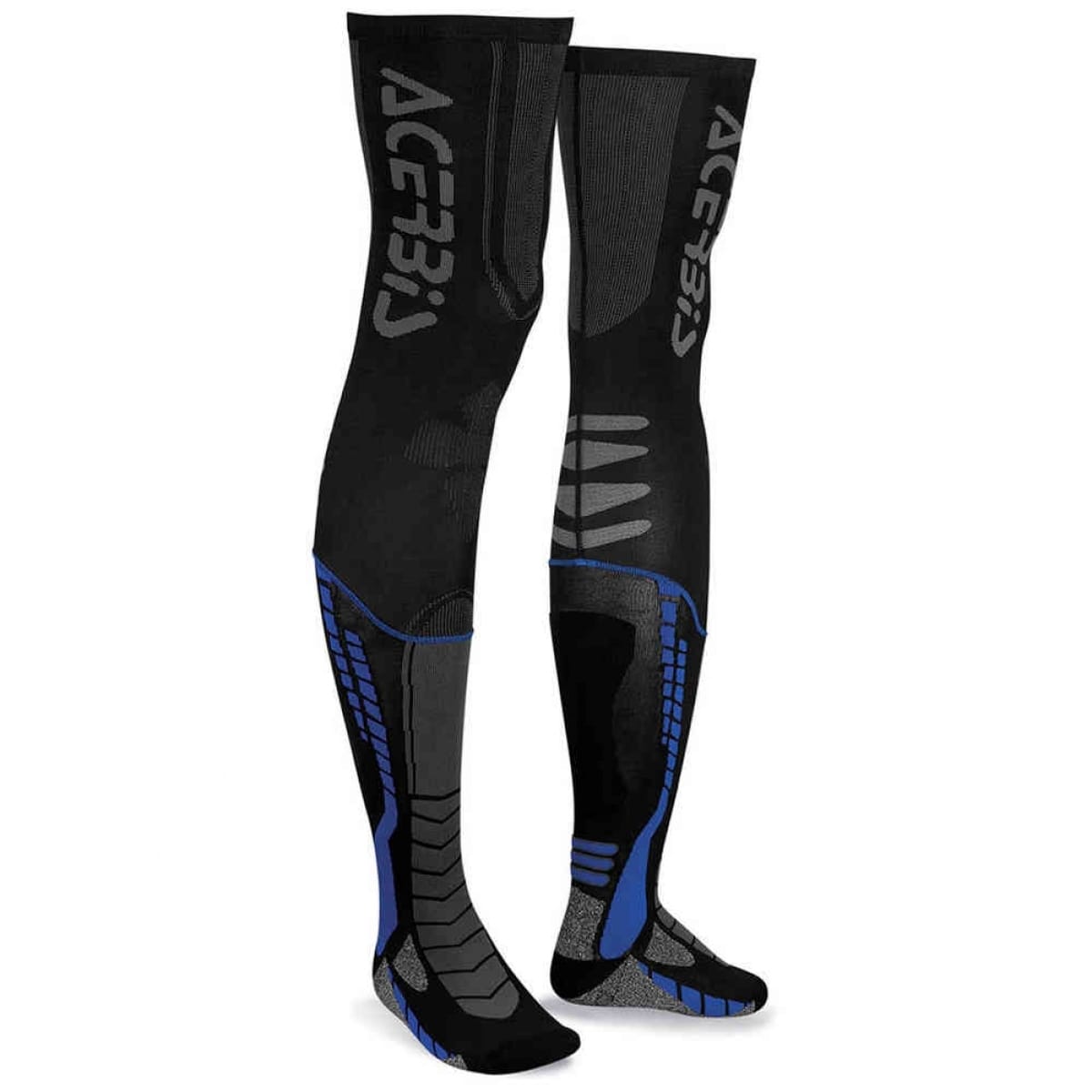 Chaussettes Acerbis X-Leg Pro Noir Bleu / 2XL