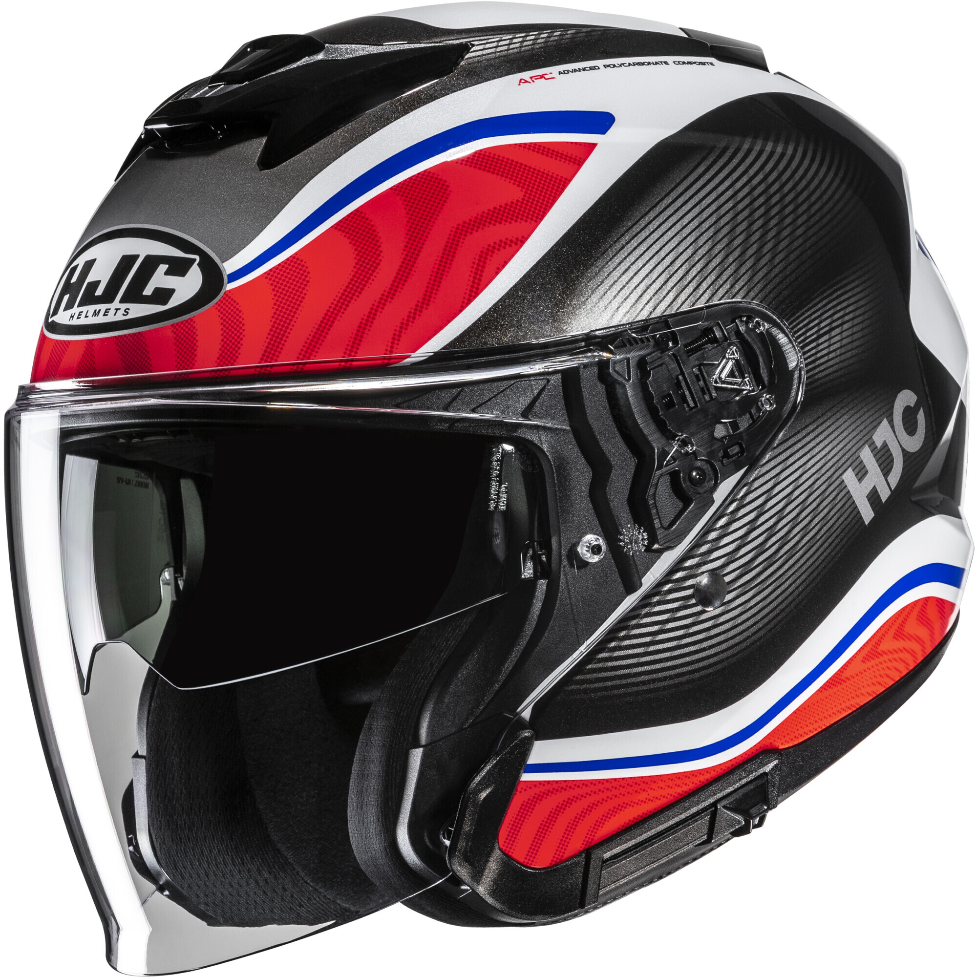 Casque HJC I31 Depe MC21 Noir Blanc Rouge - L