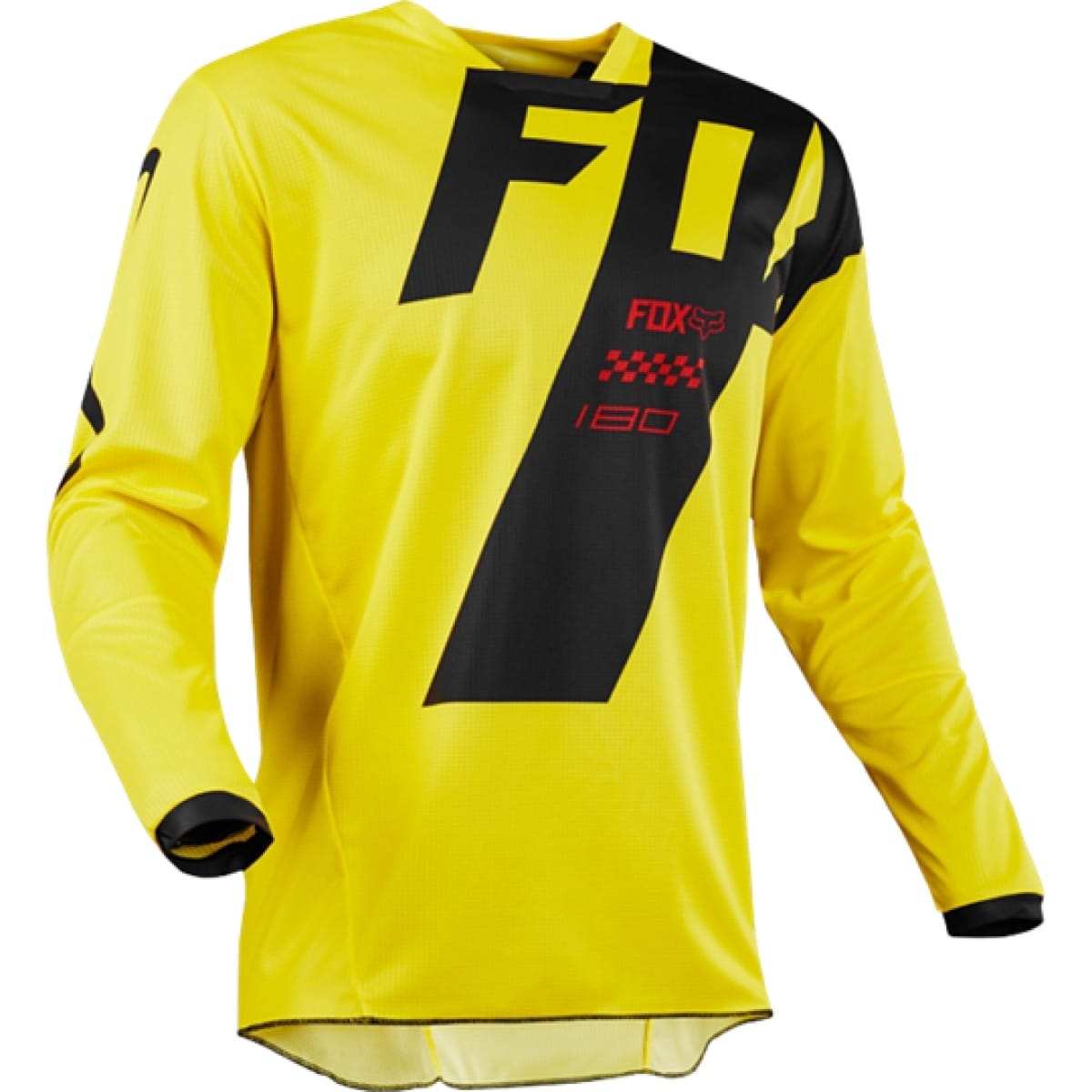 Maillot Fox 180 Mastar Jaune