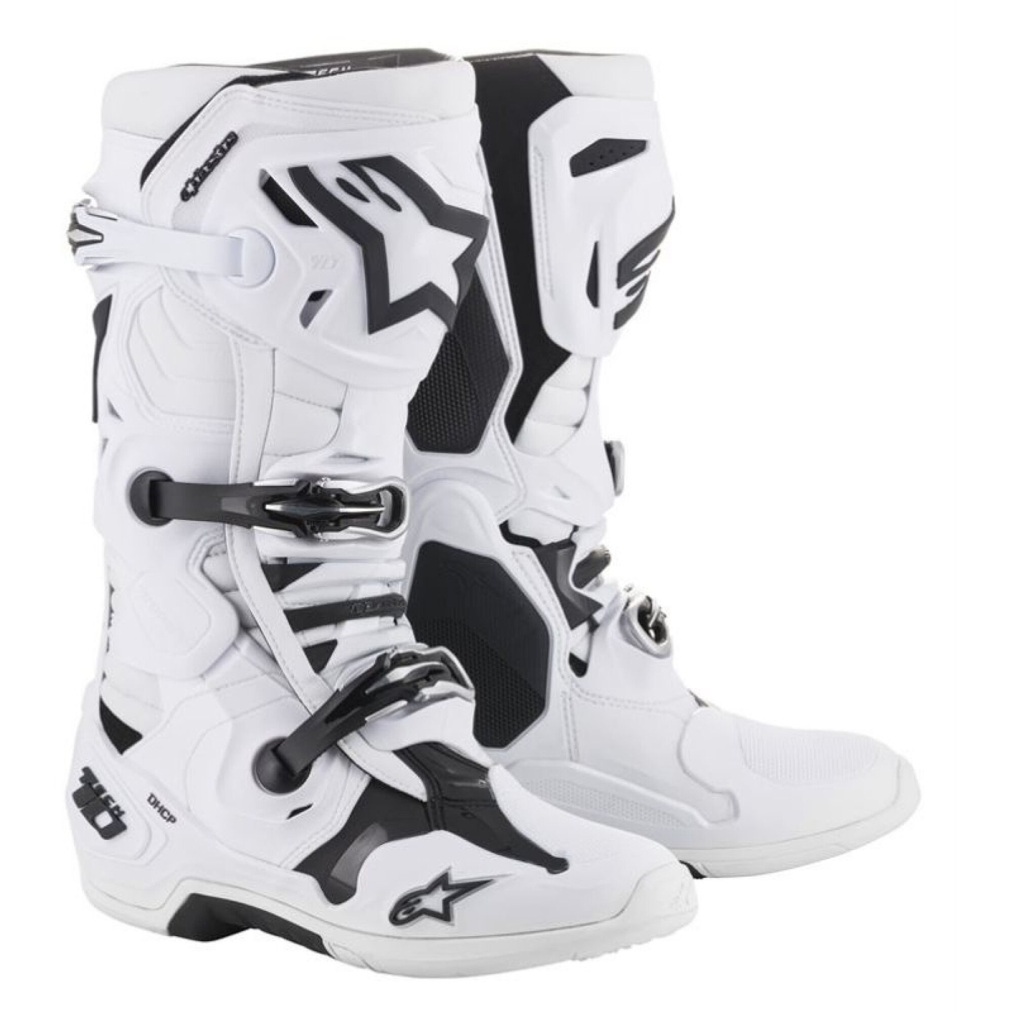 Bottes Cross Alpinestars Tech 10 Blanc - 40.5
