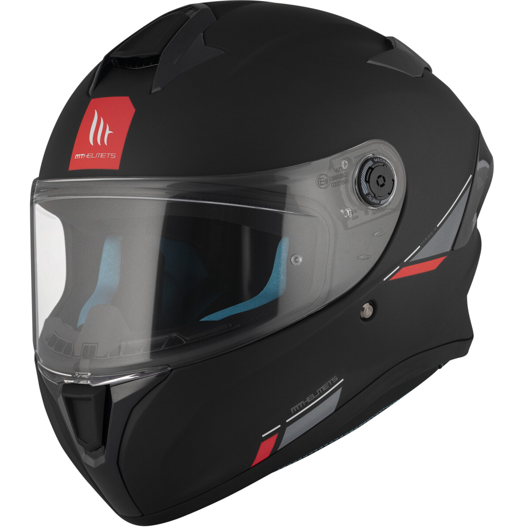 Casque MT Helmets Targo S Solid Noir Mat - L