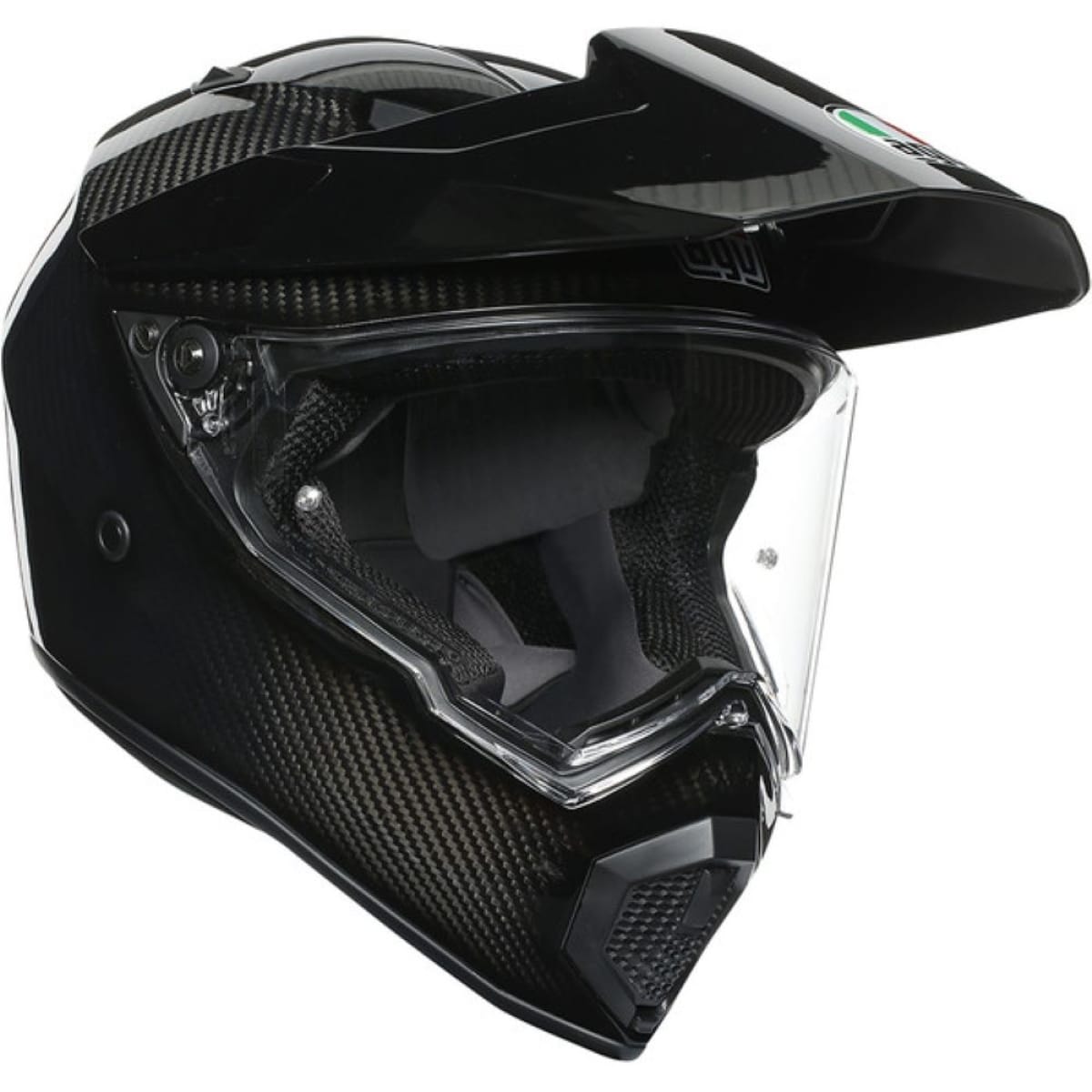 CASQUE AGV AX9 GLOSSY CARBON / XS