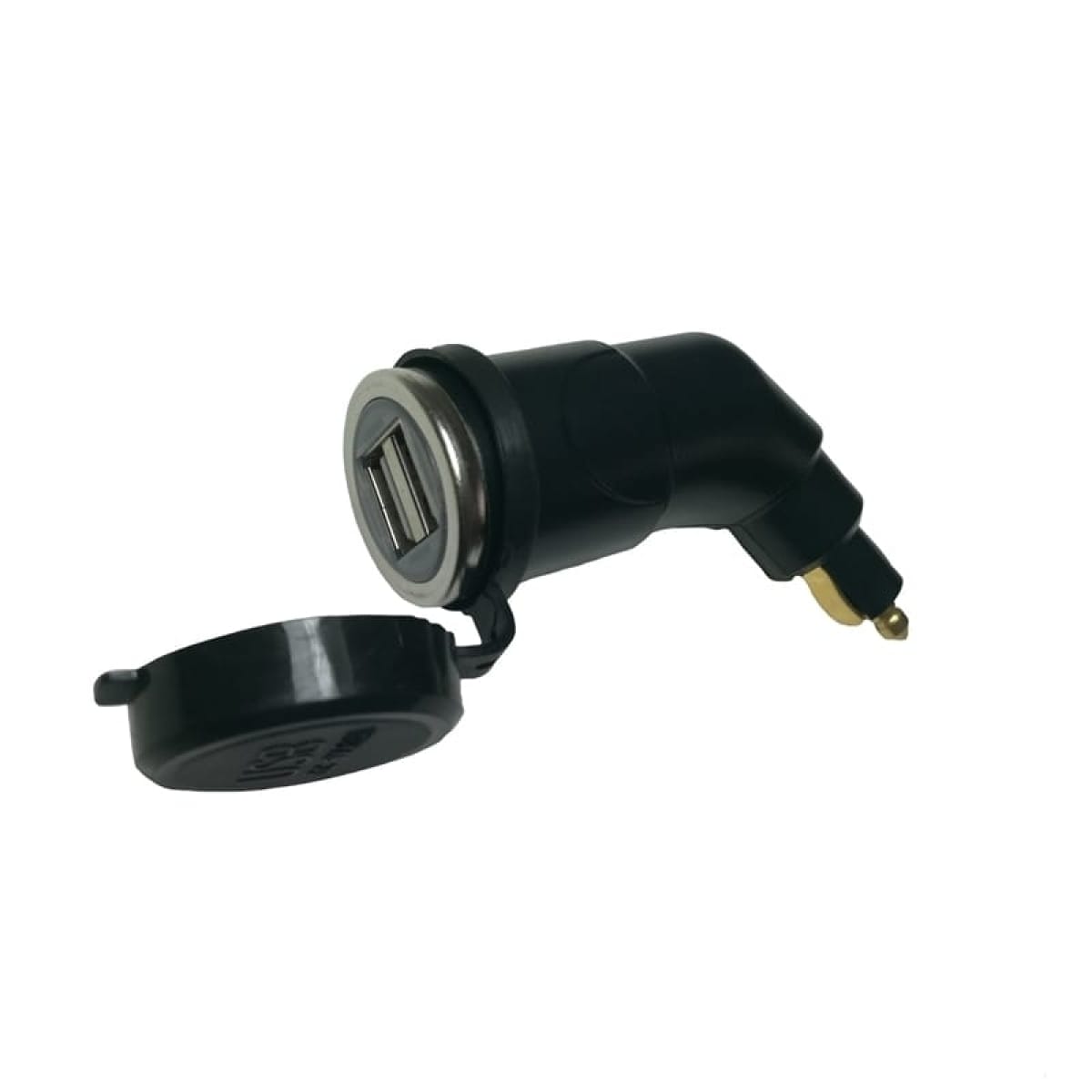 Adaptateur Chaft Coude Din/Double USB