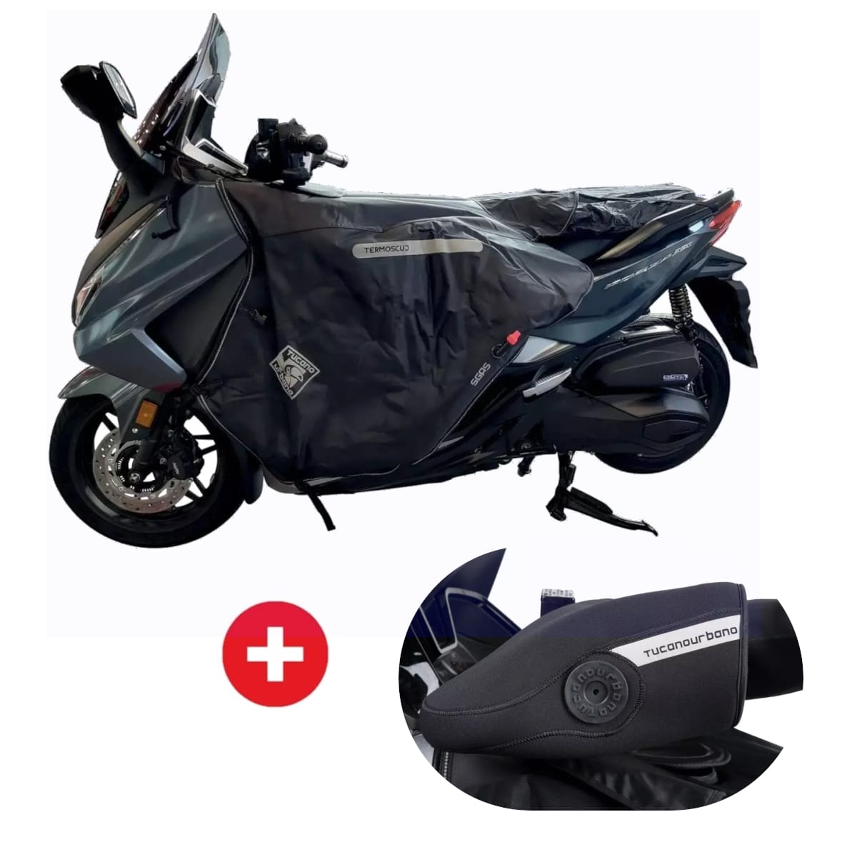 Pack Tucano Urbano Tablier R238 + Manchons R369 Honda Forza 125/350 (2023+)