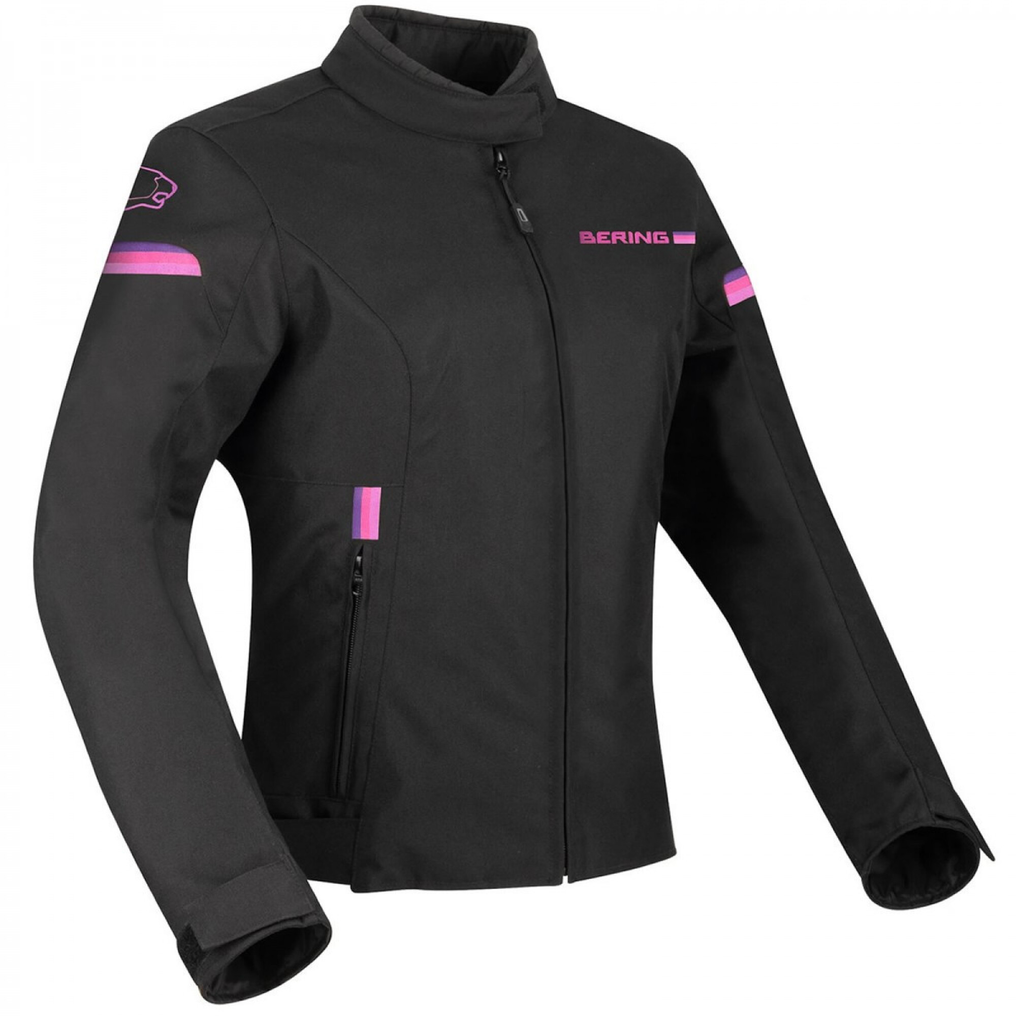 Blouson Femme Bering Lady Riva Noir Fuchsia - 2XL