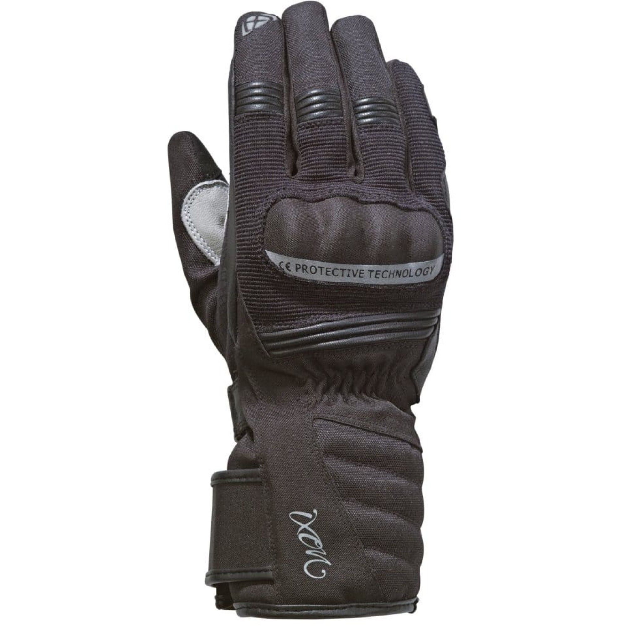 Gants Femme Ixon Pro Tenere Lady Noir Argent - 2XL
