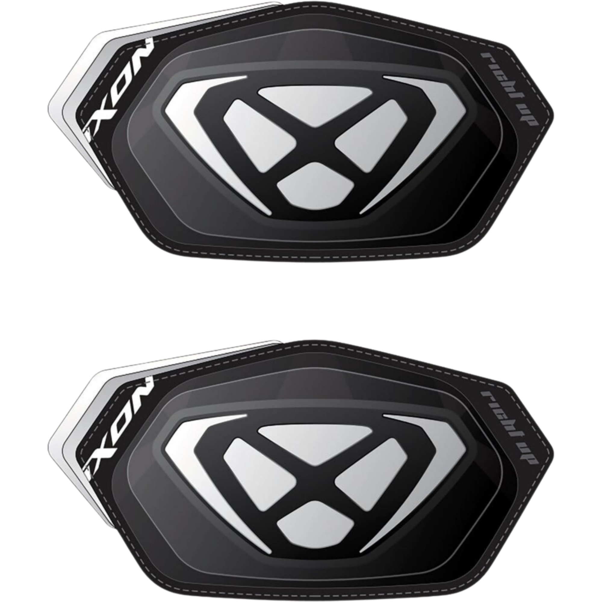 Sliders Genoux Ixon Race 2.0 Noir Blanc