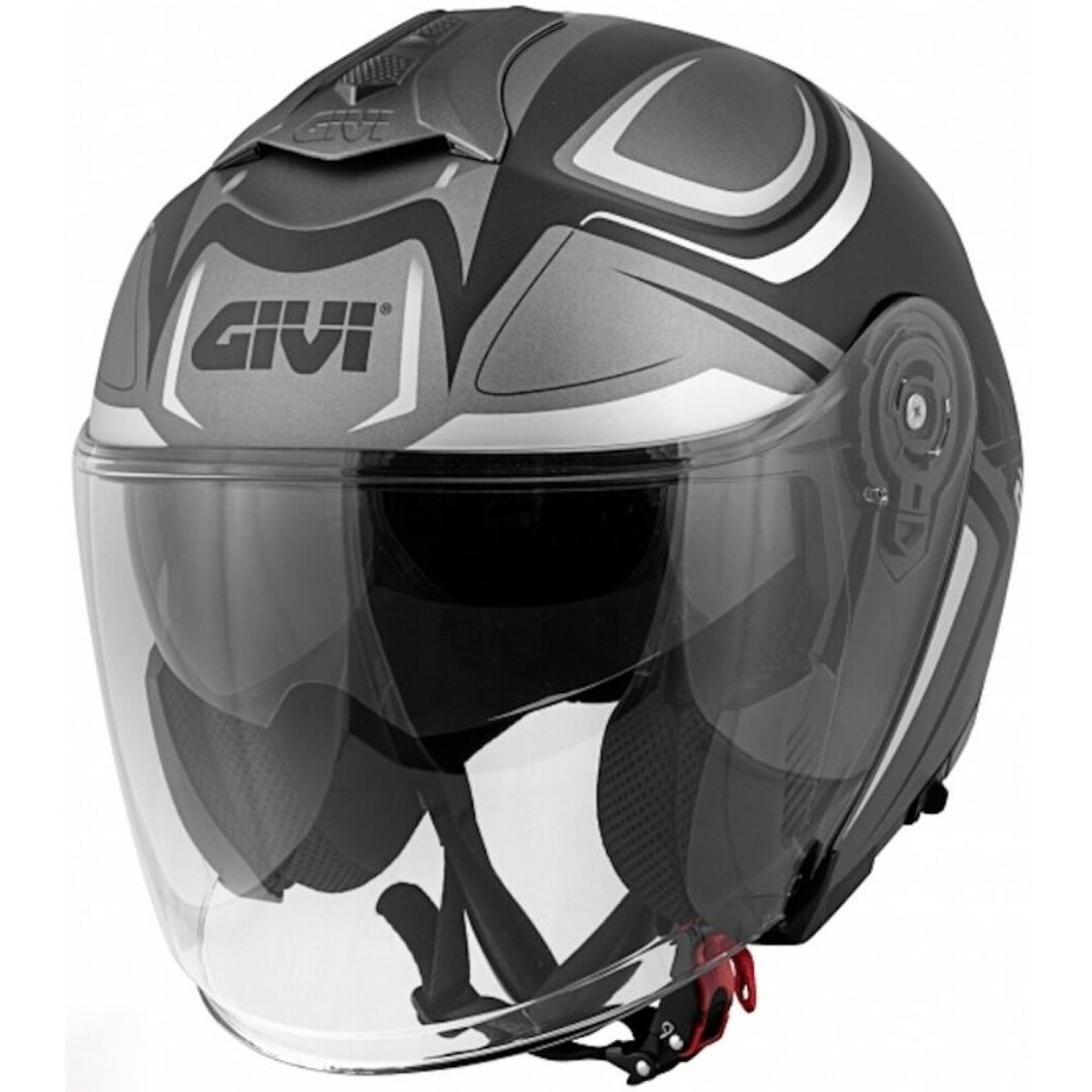 Casque Givi X.22 Planet Hyper Noir Mat Gris - 2XL