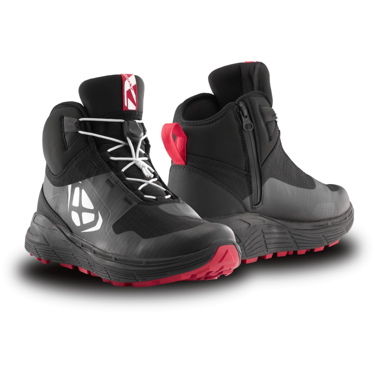 BASKET IXON SNAKE WP 42/NOIR BLANC ROUGE