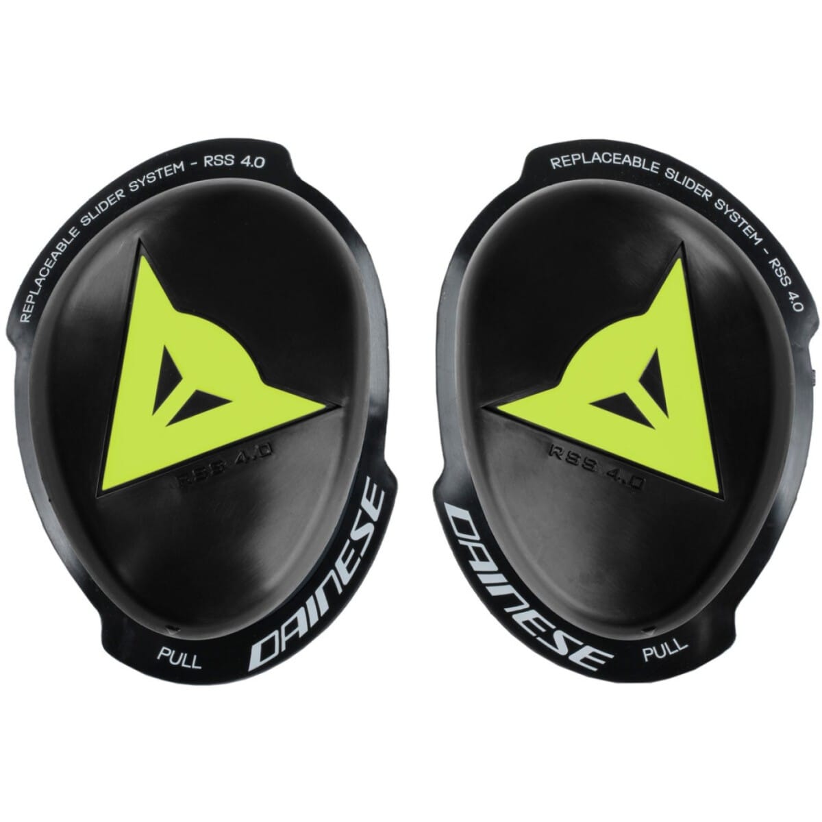 KIT COMPLET SLIDERS GENOUX DAINESE RSS 4.0 NOIR JAUNE FLUO (620)