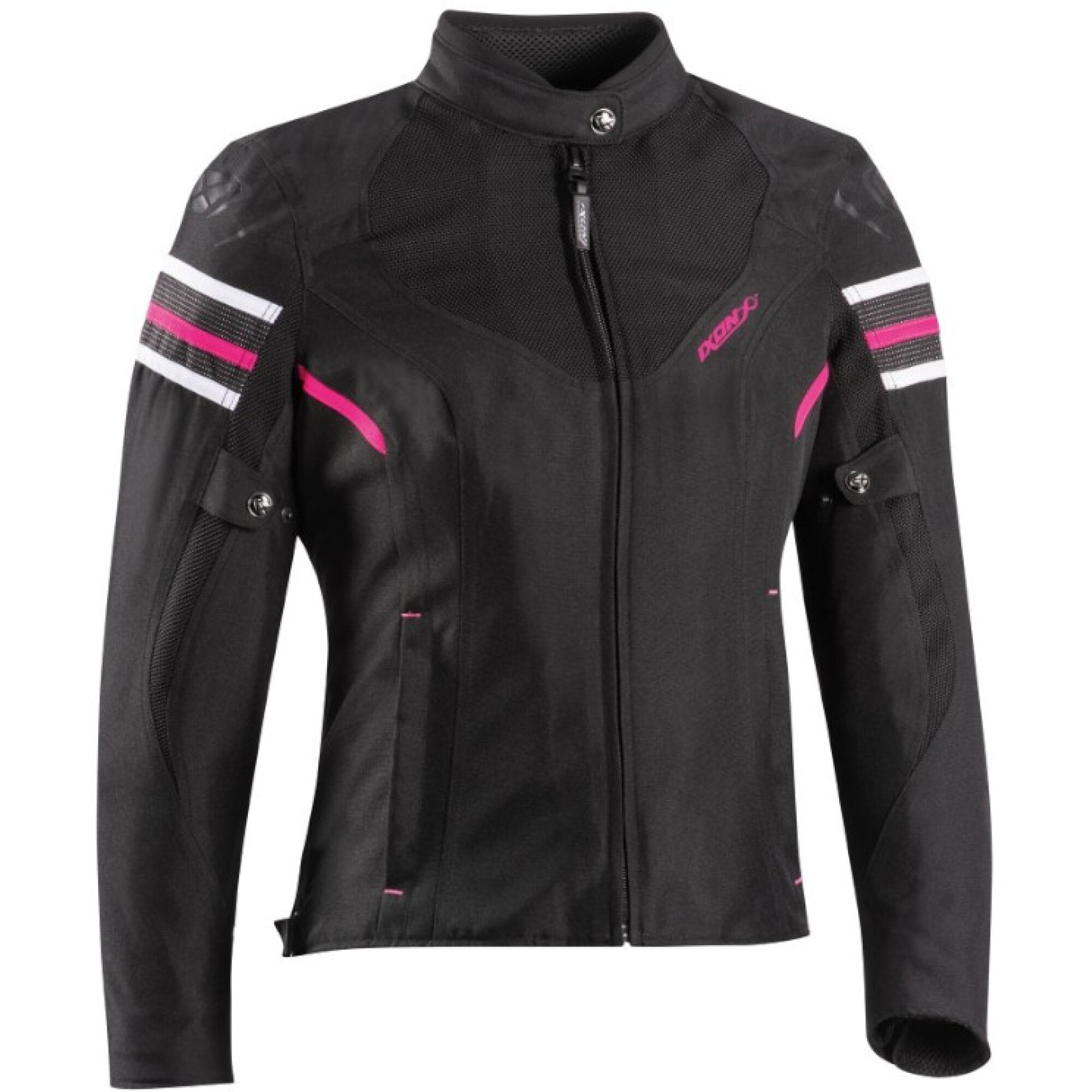 Blouson Femme Ixon Lady Ilana Evo 3 En 1 Noir Fuchsia - 2XL