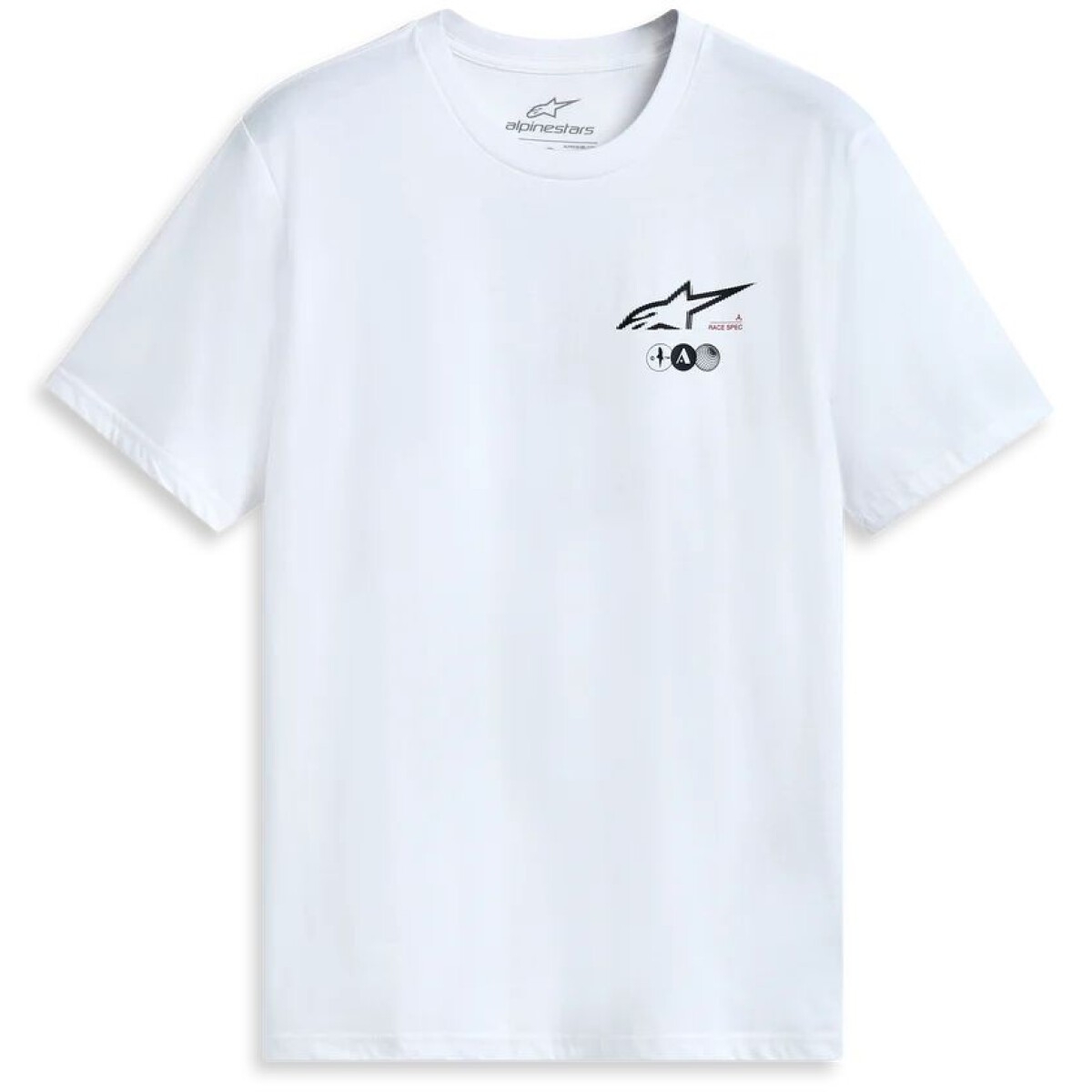 T-Shirt Alpinestars Asym CSF Blanc