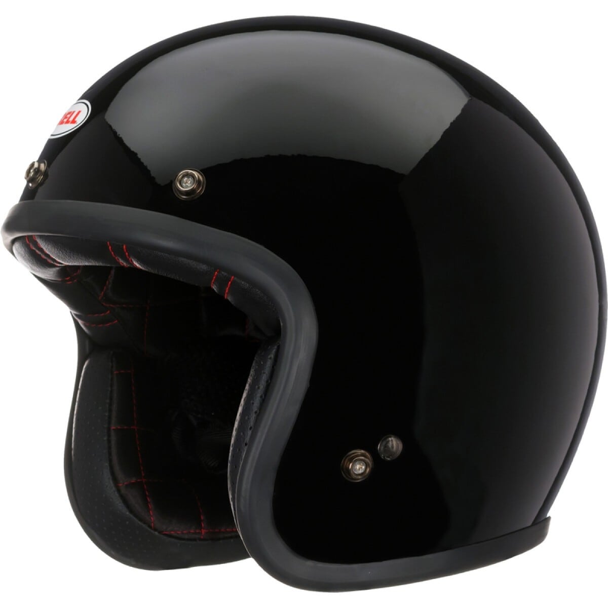 CASQUE BELL CUSTOM 500 NOIR BRILLANT / XL