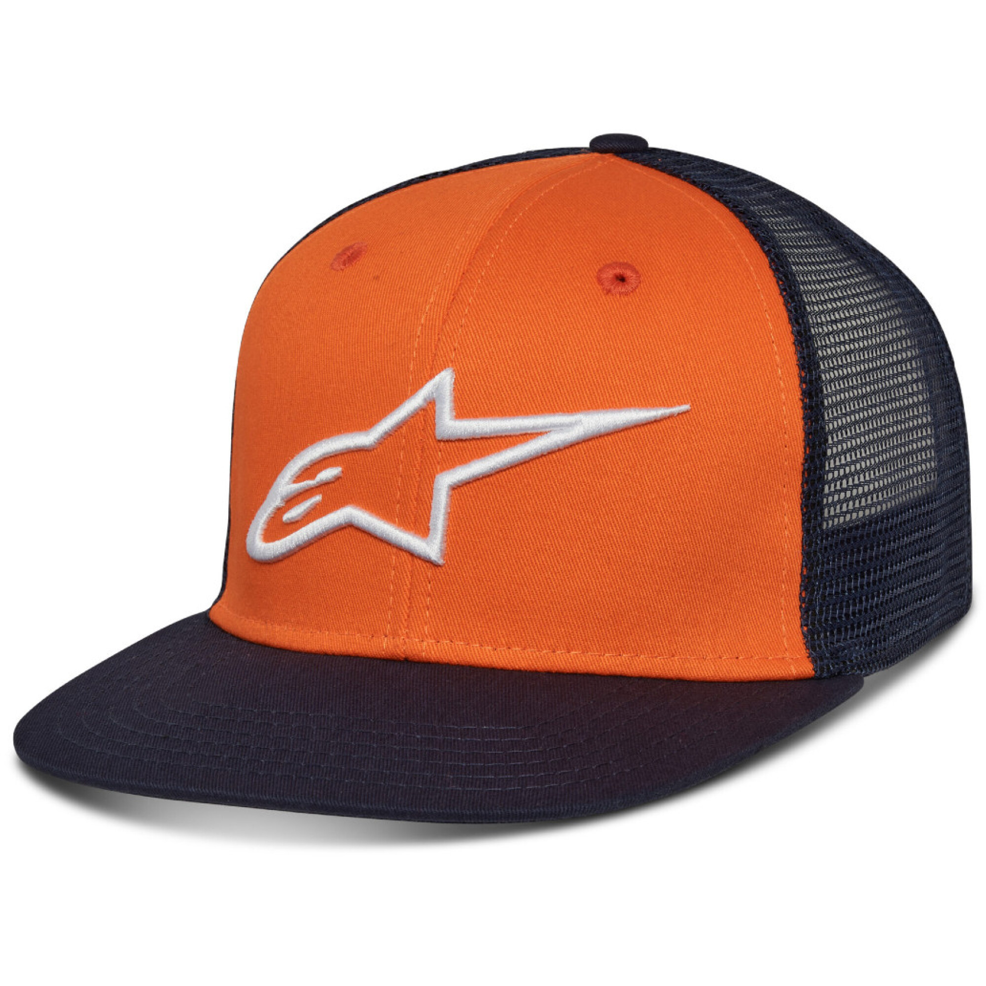 Casquette Alpinestars Corp Trucker Orange Navy