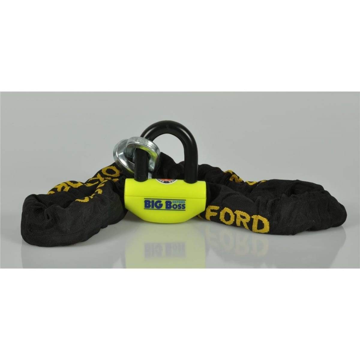 Antivol Chaîne Et Cadenas Oxford Big Boss 150cm x 12mm