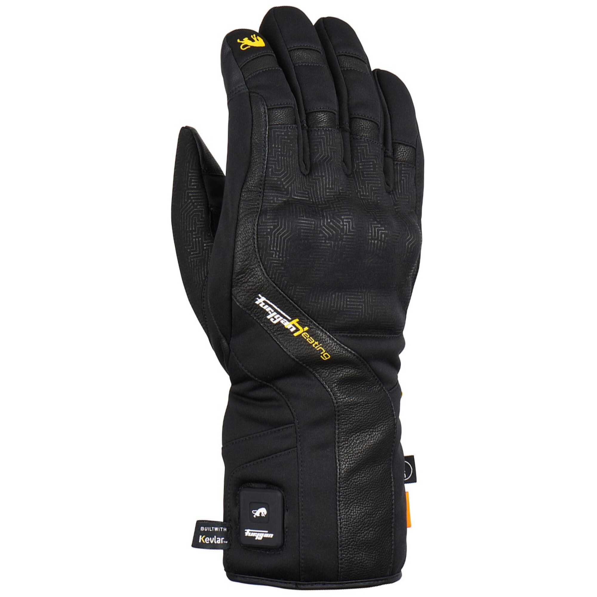 Gants Chauffants Femme Furygan Lady Heat X-Kevlar D3O Noir - L