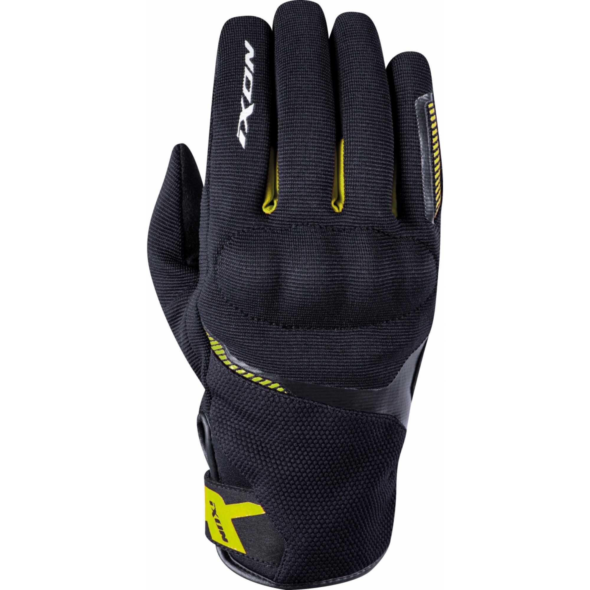 Gants Ixon Pro Blast Noir Jaune Vif - 2XL