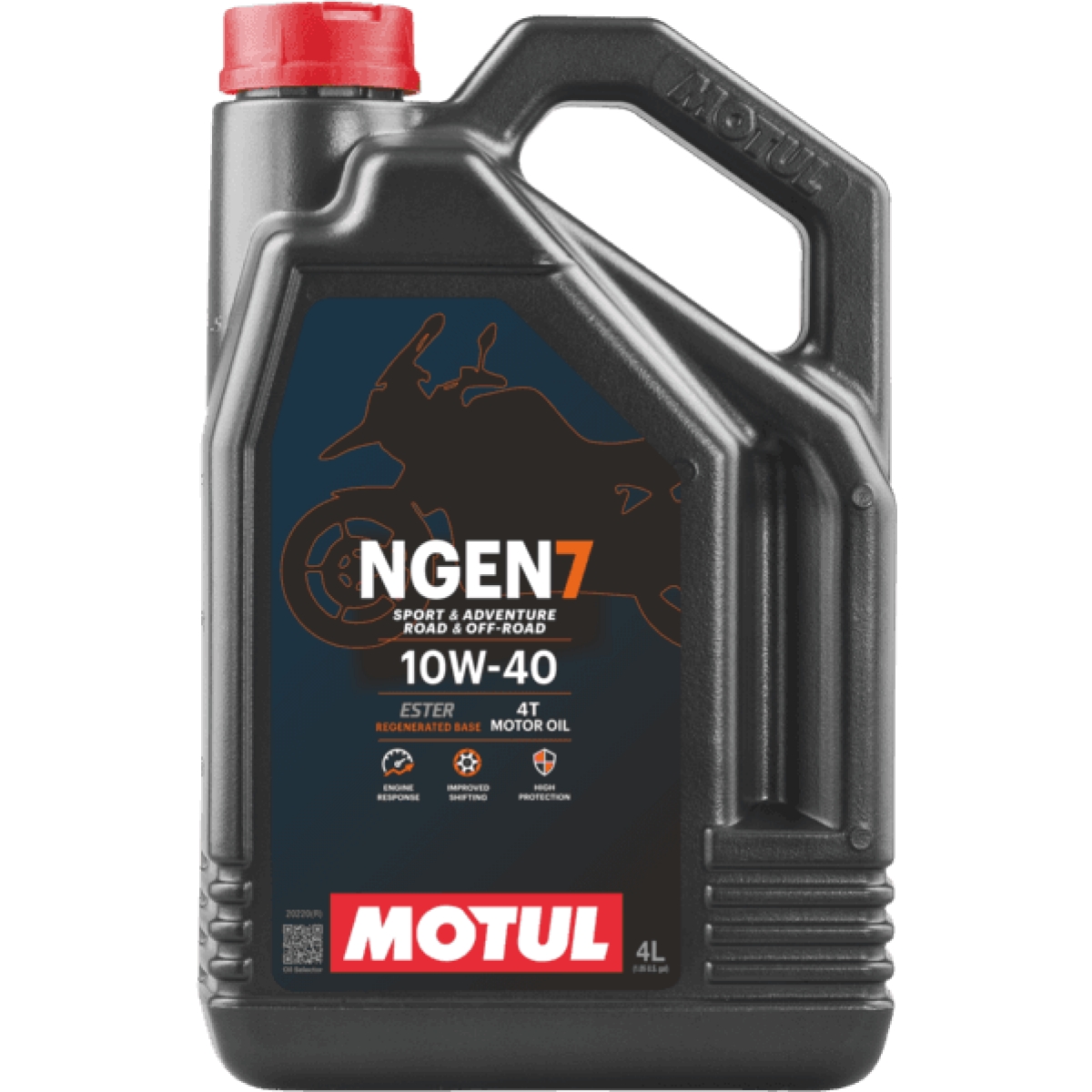 HUILE MOTEUR MOTUL NGEN 7 4T 10W40 4L