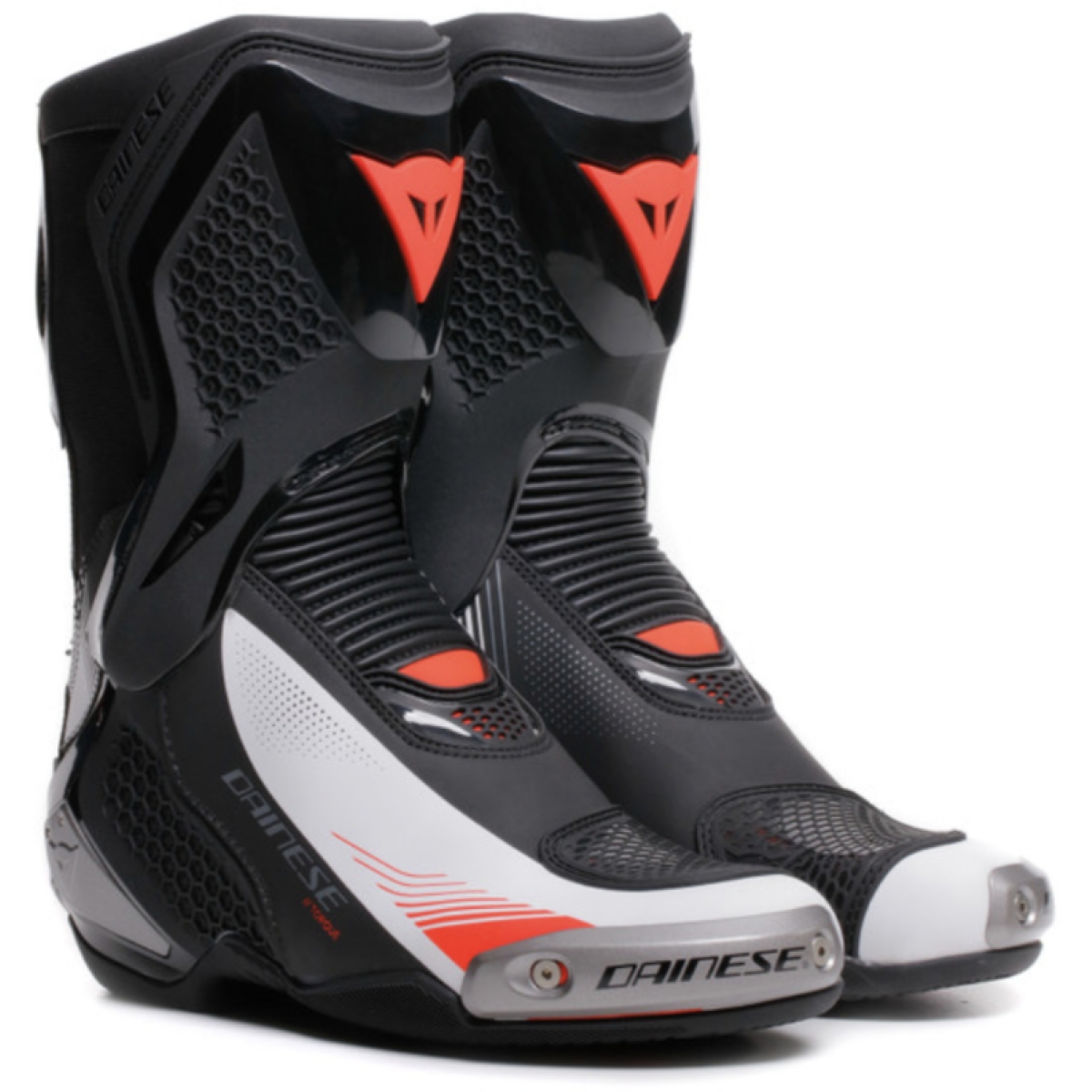 BOTTES LADY DAINESE TORQUE 4 NOIR BLANC ROUGE FLUO / 36