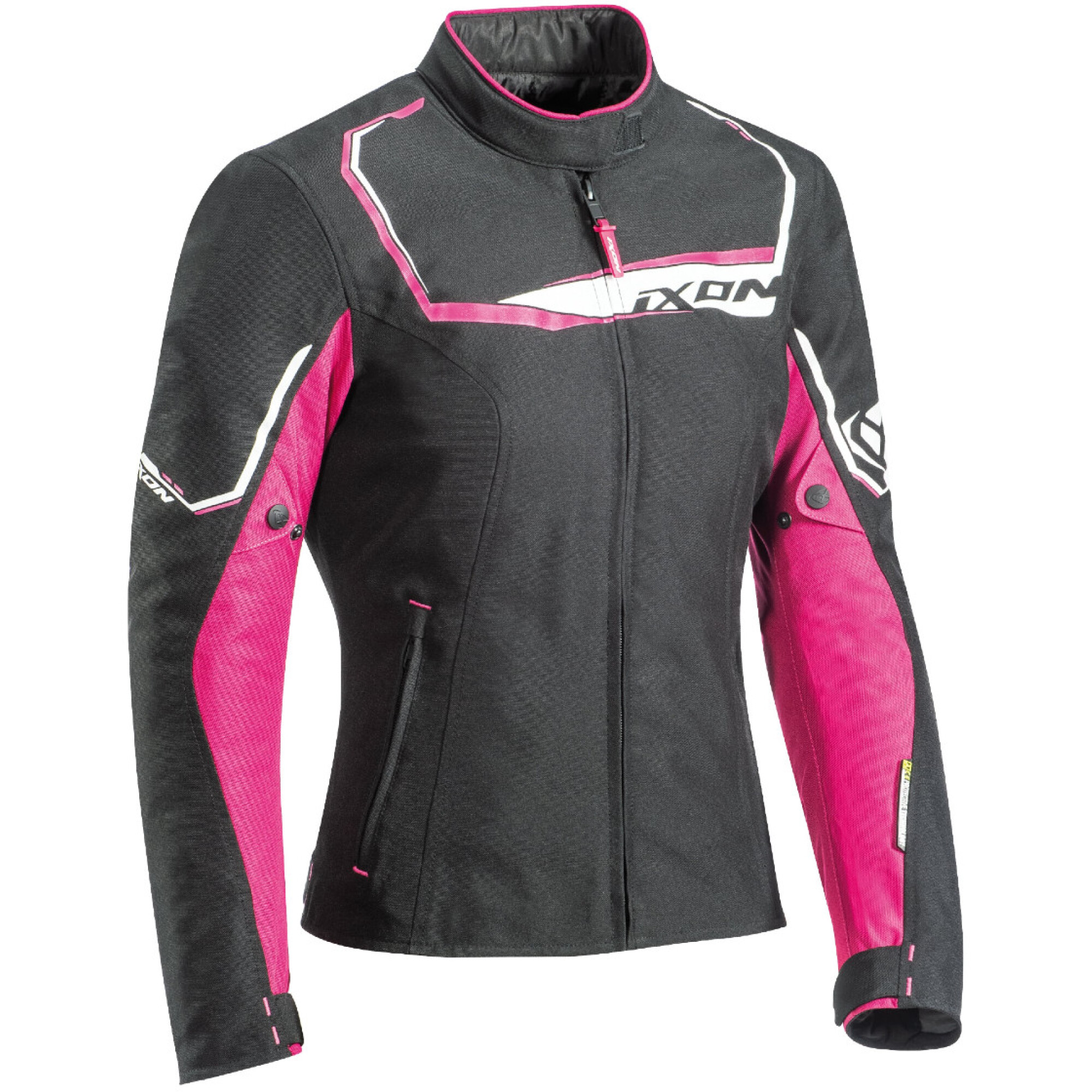 Blouson Femme Ixon Lady Challenge Noir Fushia - 2XL