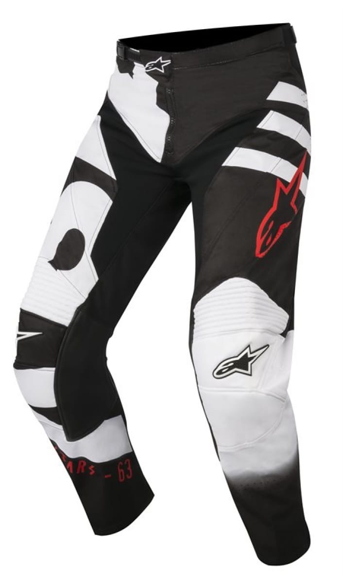 Tenue Alpinestars Kid Racer Braap 2018 123 Noir Blanc Rouge