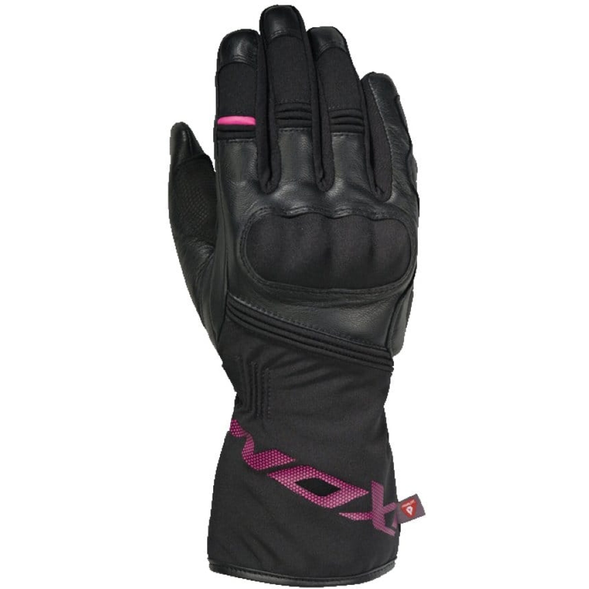 Gants Femme Ixon Pro Rescue Lady Noir Fuchsia - 2XL
