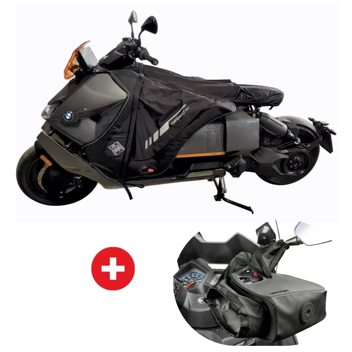 Pack Tucano Urbano Tablier R233 Pro + Manchons R334 Pro BMW CE 04 (2021+)