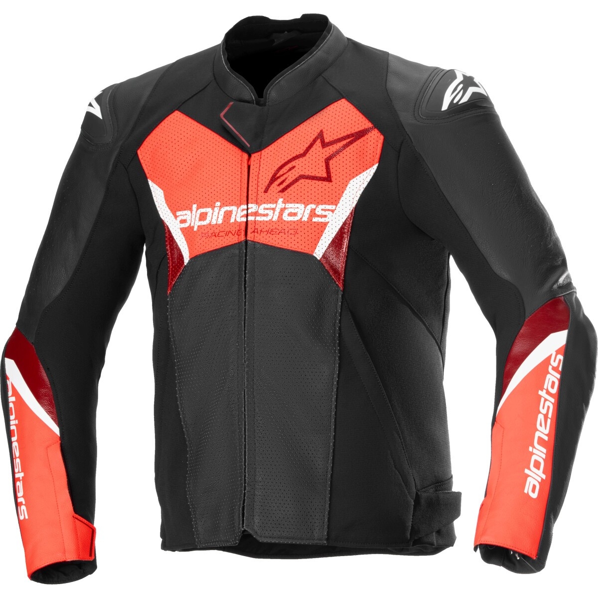 BLOUSON ALPINESTARS FASTER V3 AIRFLOW NOIR ROUGE FLUO / 46