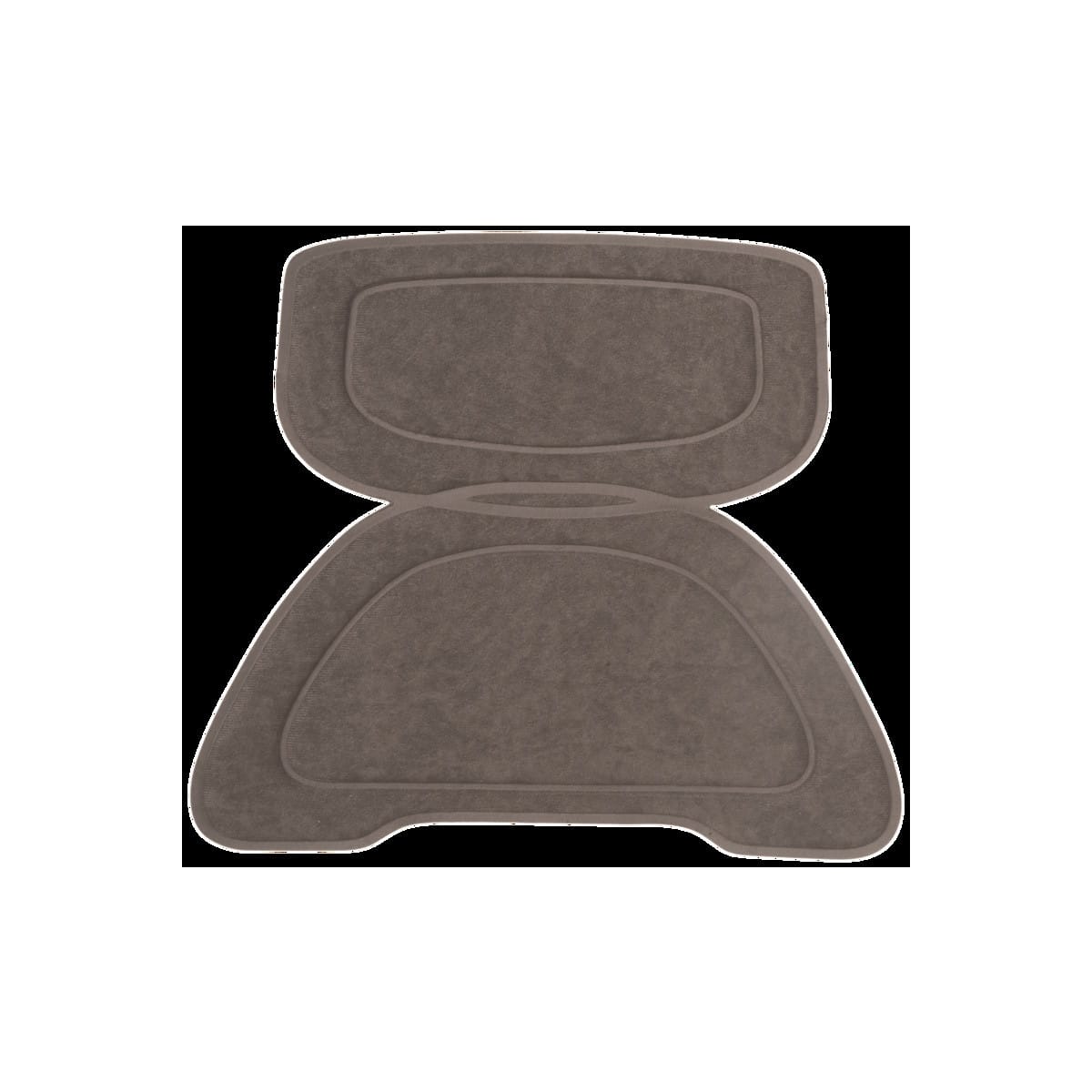 Coussin Siège Enfant Vélo Polisport Joy Gris Foncé