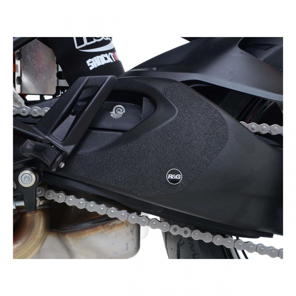 Adhésif Anti-Frottement R&G Racing Bras Oscillant Noir 1 Pièce KTM 1290 Super Duke GT