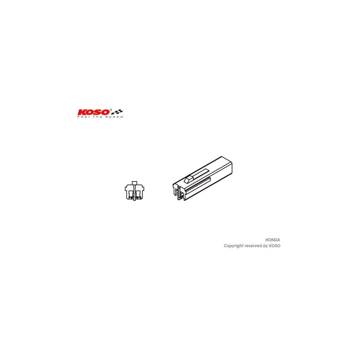 Adaptateur Clignotant Koso Honda