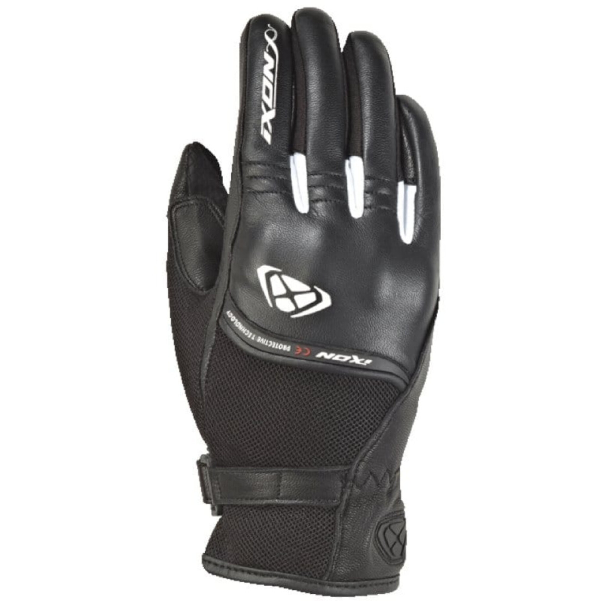 Gants Femme Ixon RS Shine 2 Noir Blanc - 2XL