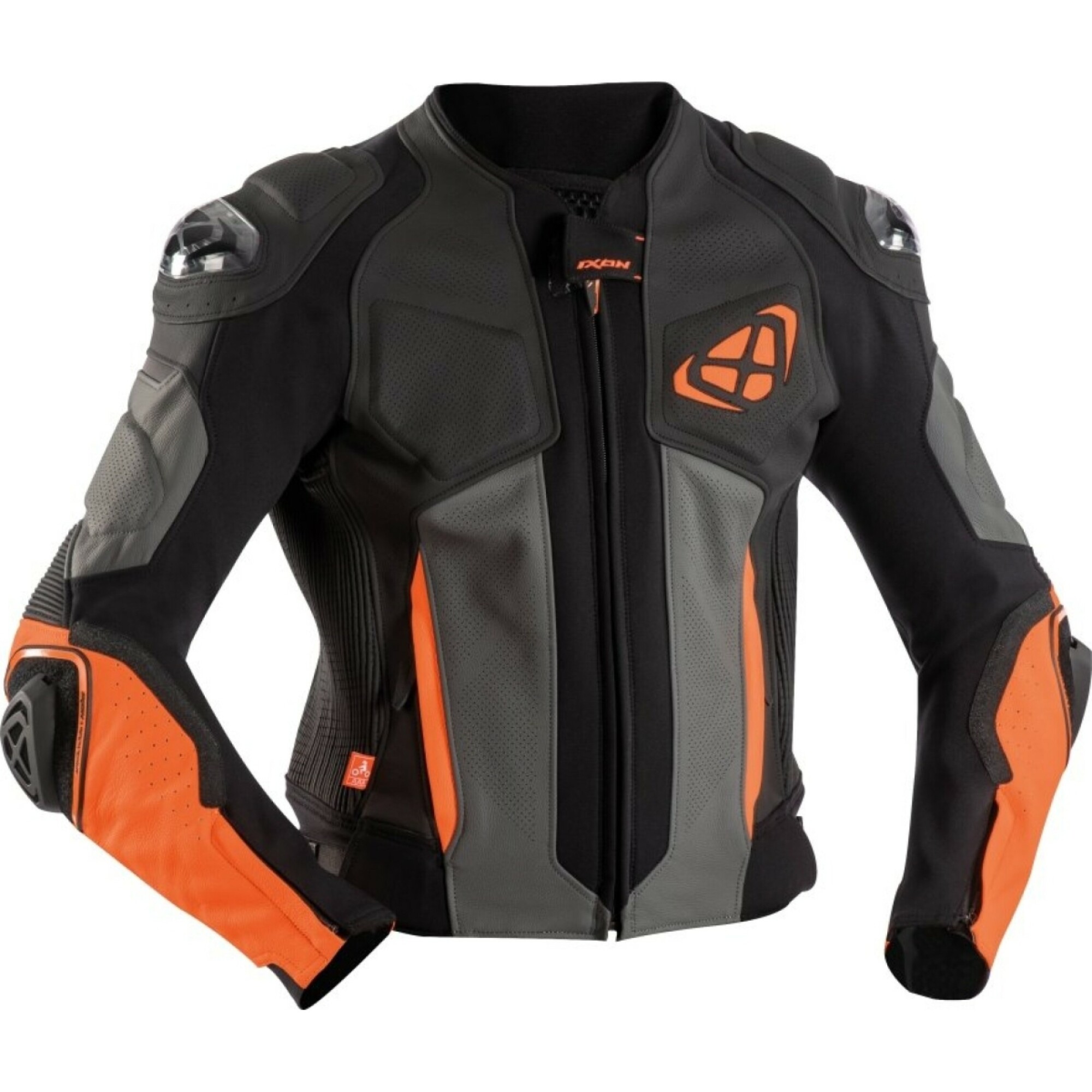 Blouson Ixon Vendetta Evo Noir Anthracite Orange - 2XL