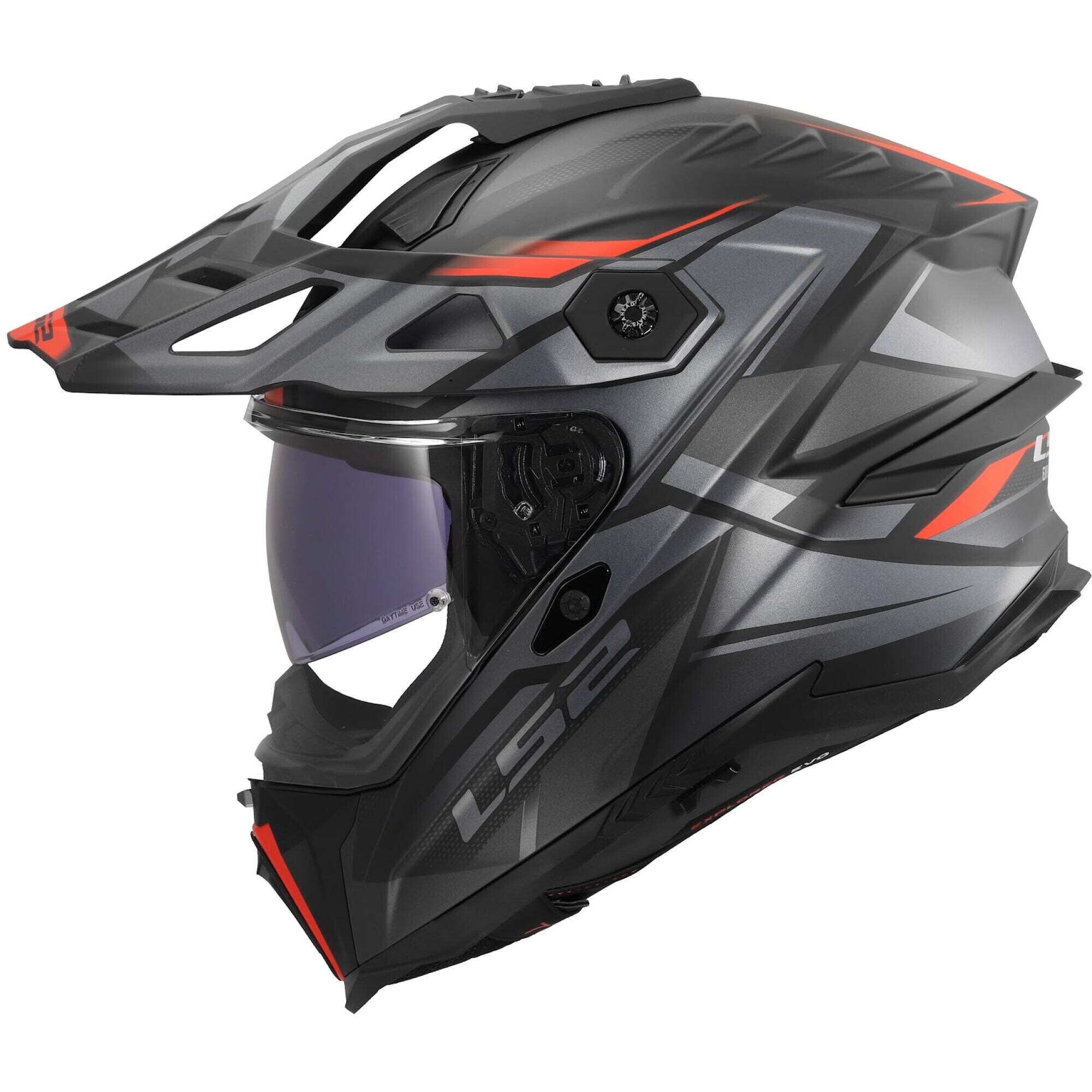 Casque LS2 MX707 Explorer Evo Talux Gris - 2XL