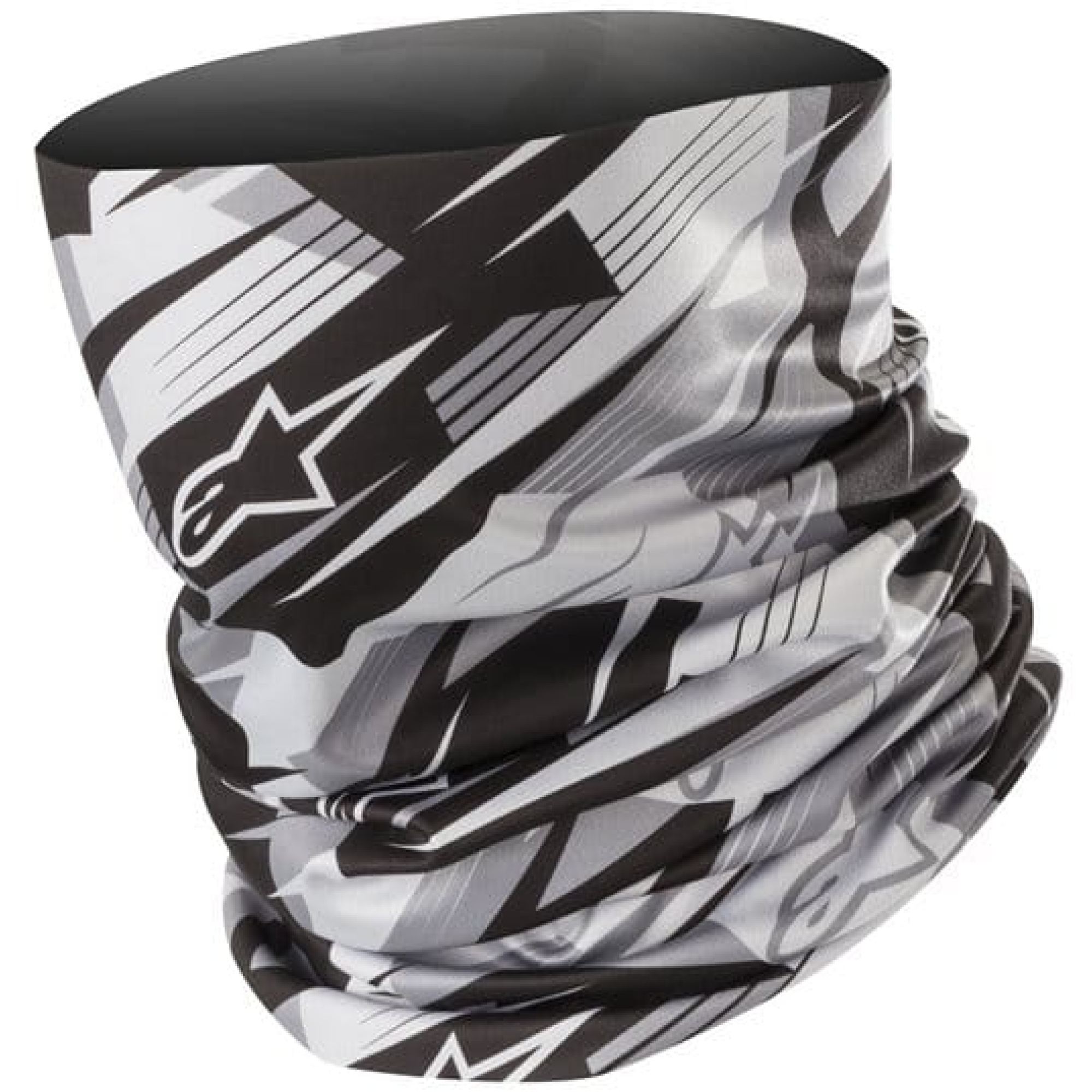 Tour De Cou Alpinestars Blurred Noir Gris Blanc