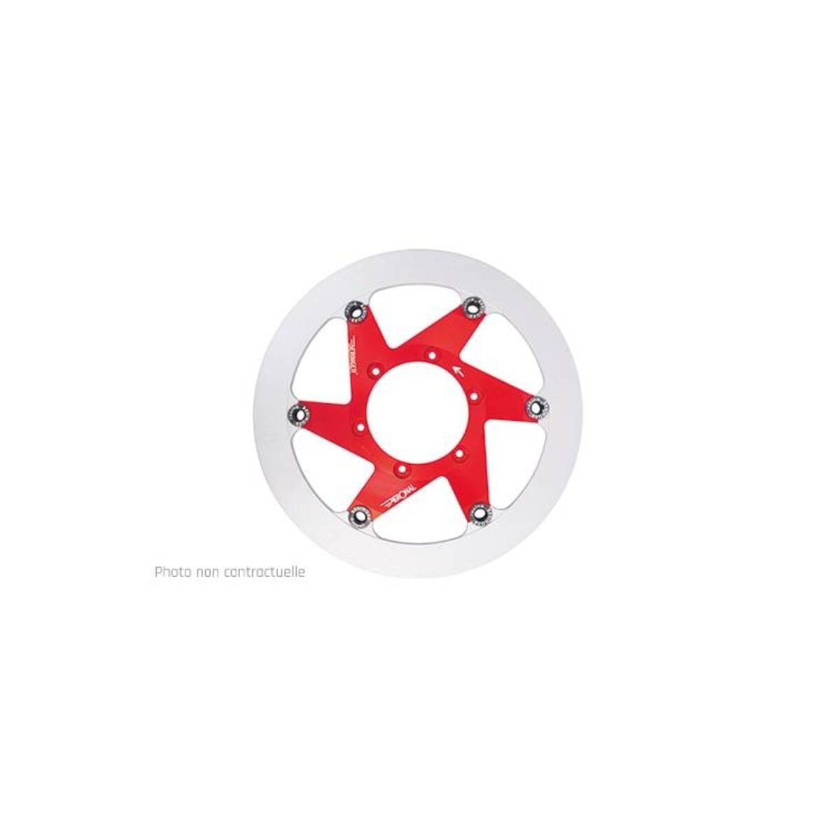 Disque De Frein Beringer Aeronal Fonte Flottant Rouge H31Fr