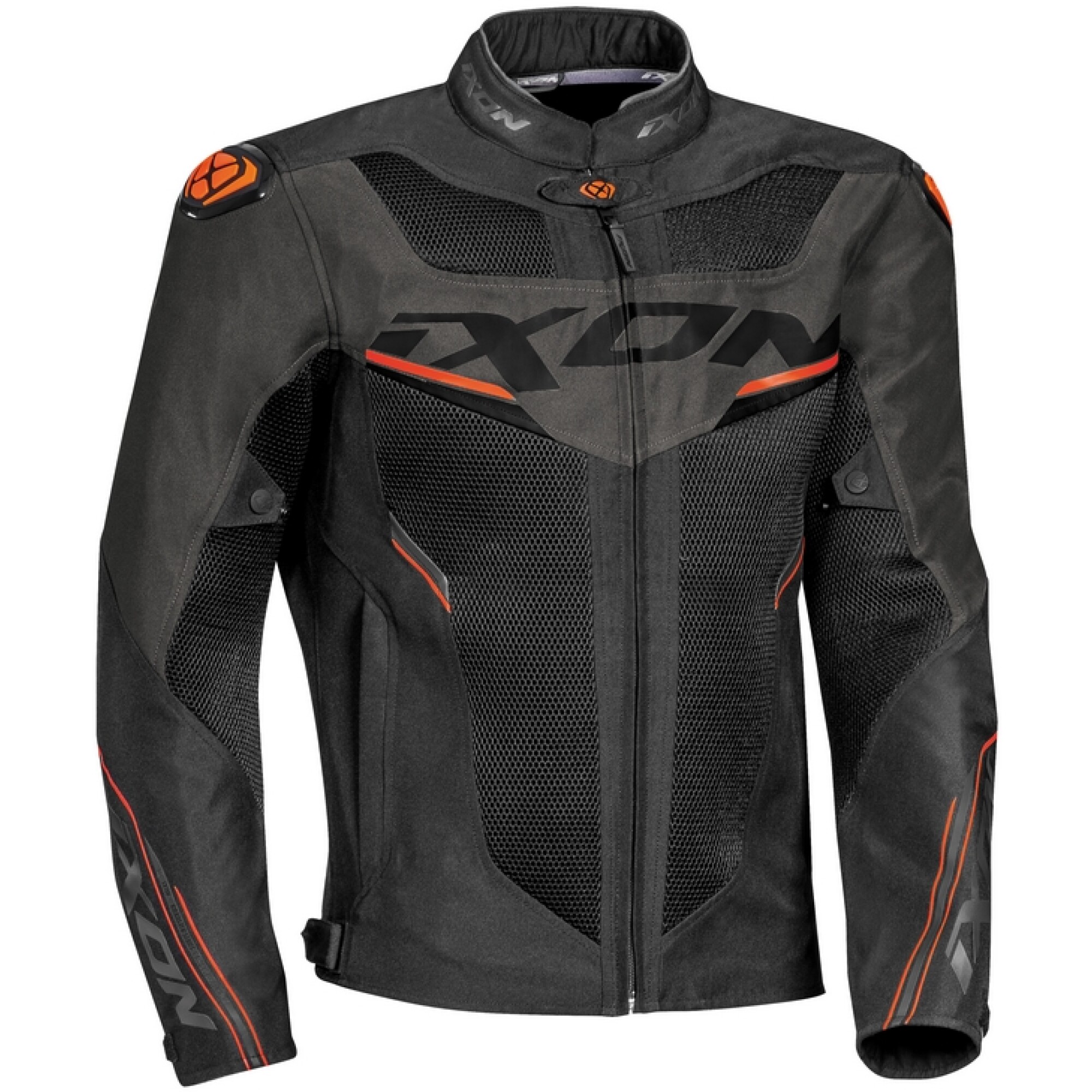 Blouson Ixon Draco Noir Anthracite Orange - 2XL
