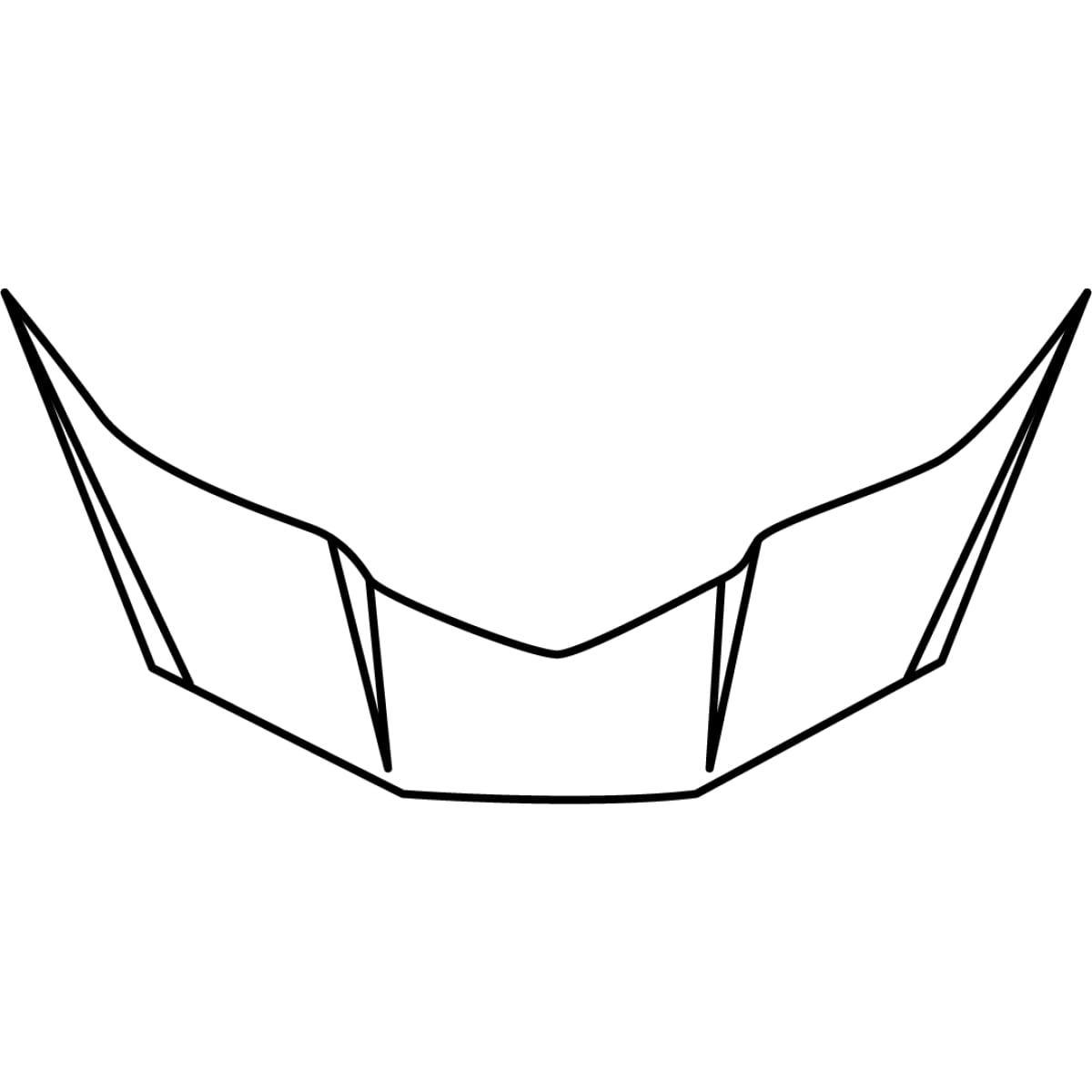 Aération Arrière LS2 FF808 Noir Mat