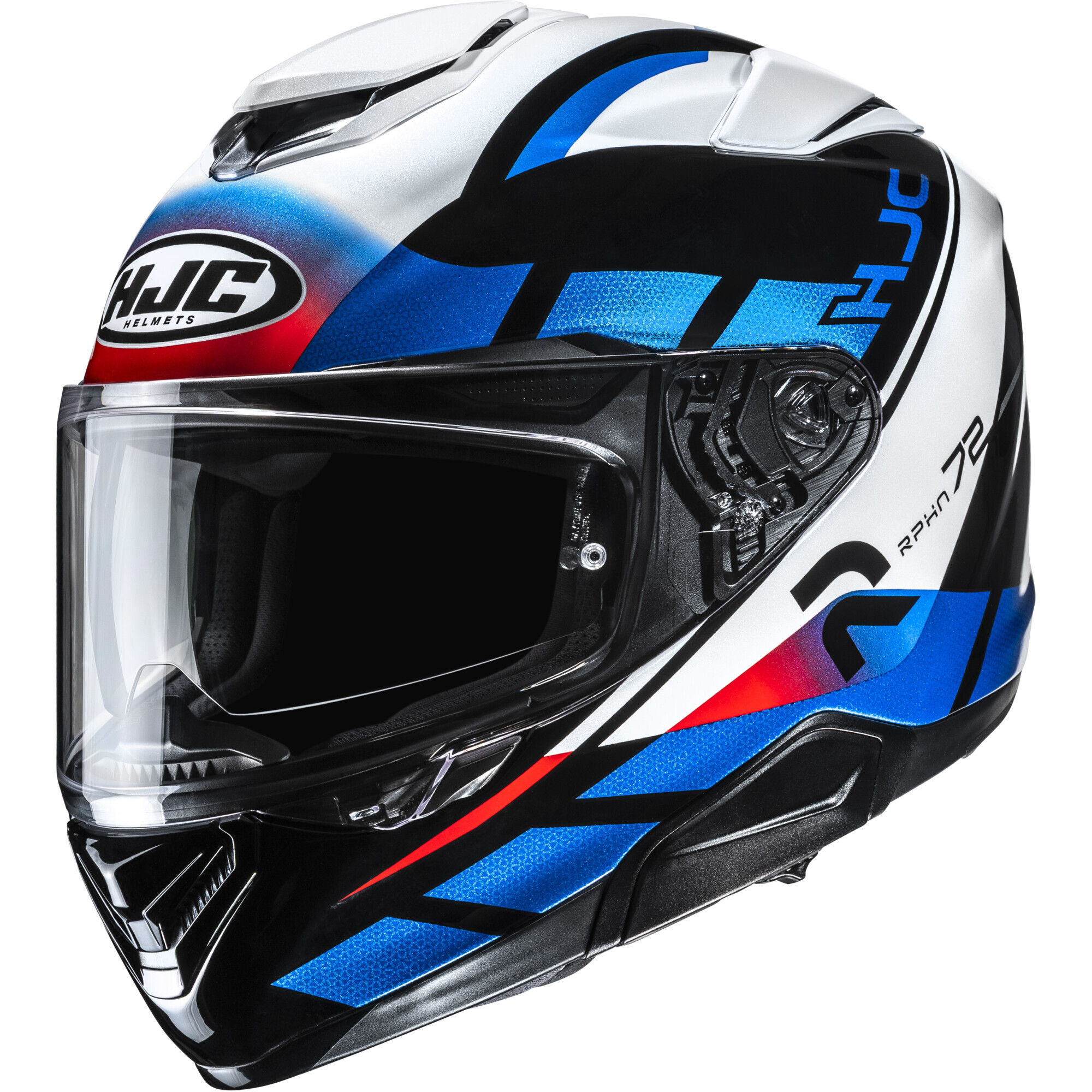 Casque HJC RPHA 72 Value MC21 Blanc Bleu Noir - L