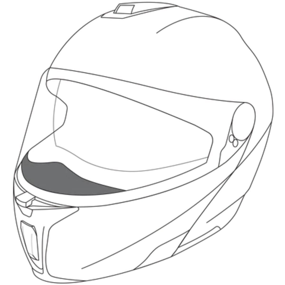 CACHE-NEZ AGV POUR SPORTMODULAR NOIR