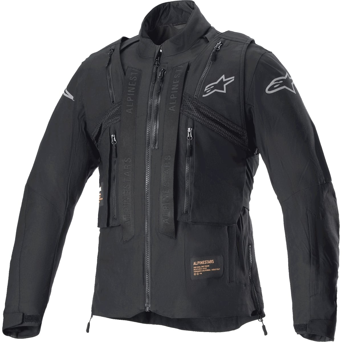 VESTE ALPINESTARS TECHDURA NOIR REFLEX / S